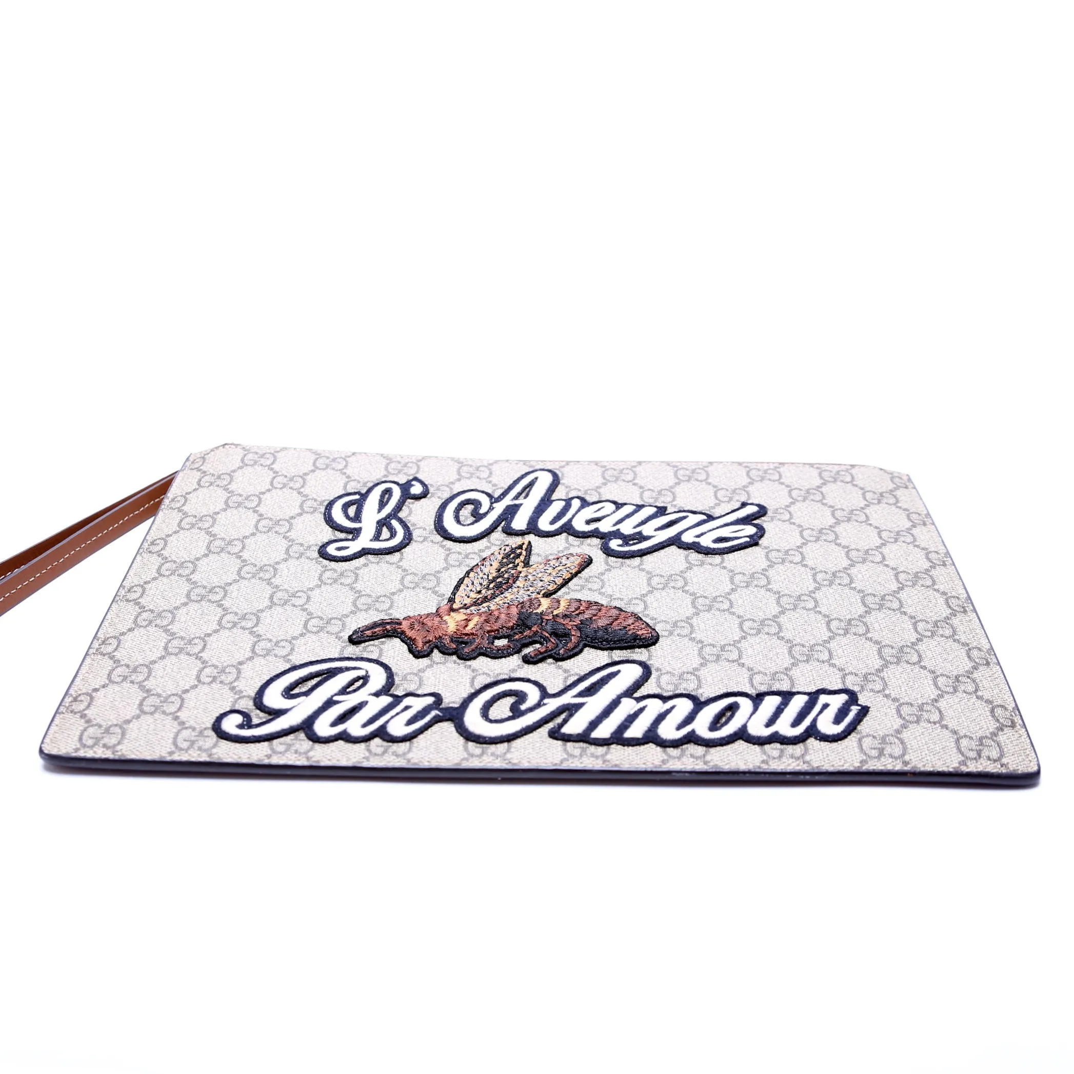 431416 GG Canvas Zip Pouch