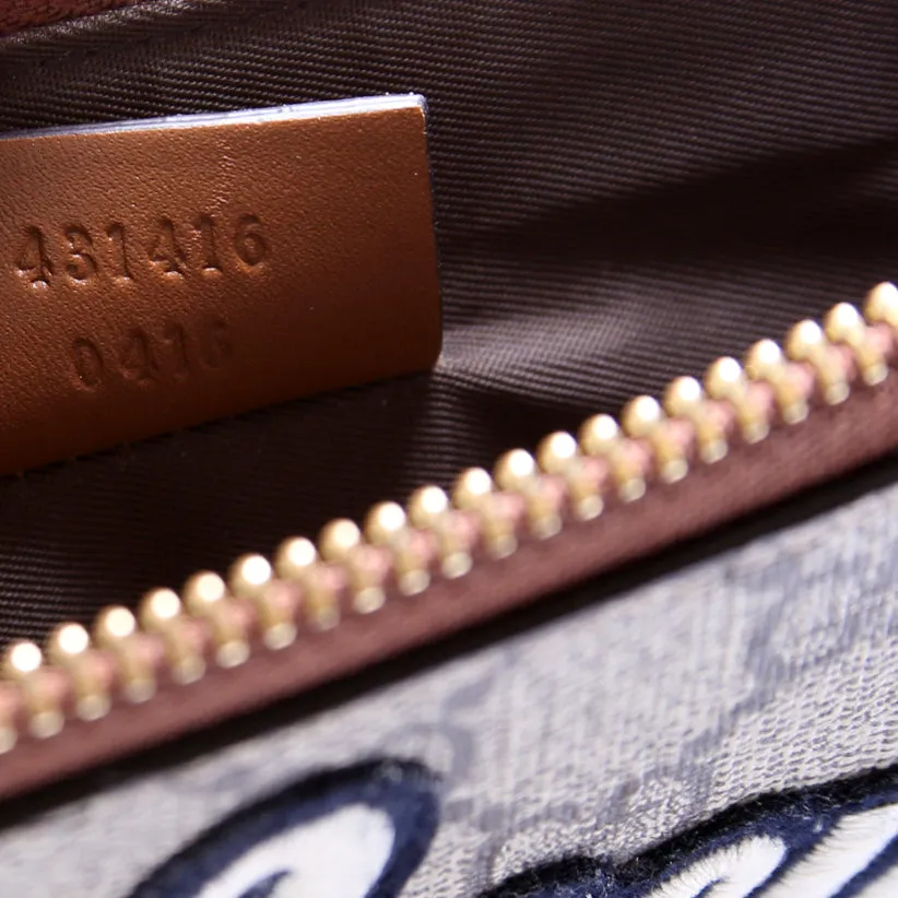 431416 GG Canvas Zip Pouch