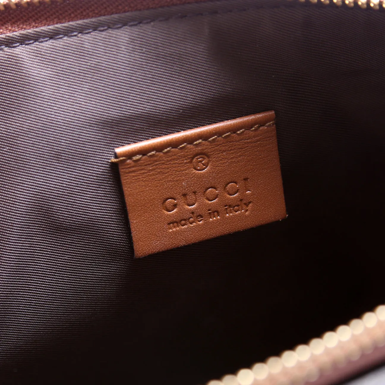 431416 GG Canvas Zip Pouch