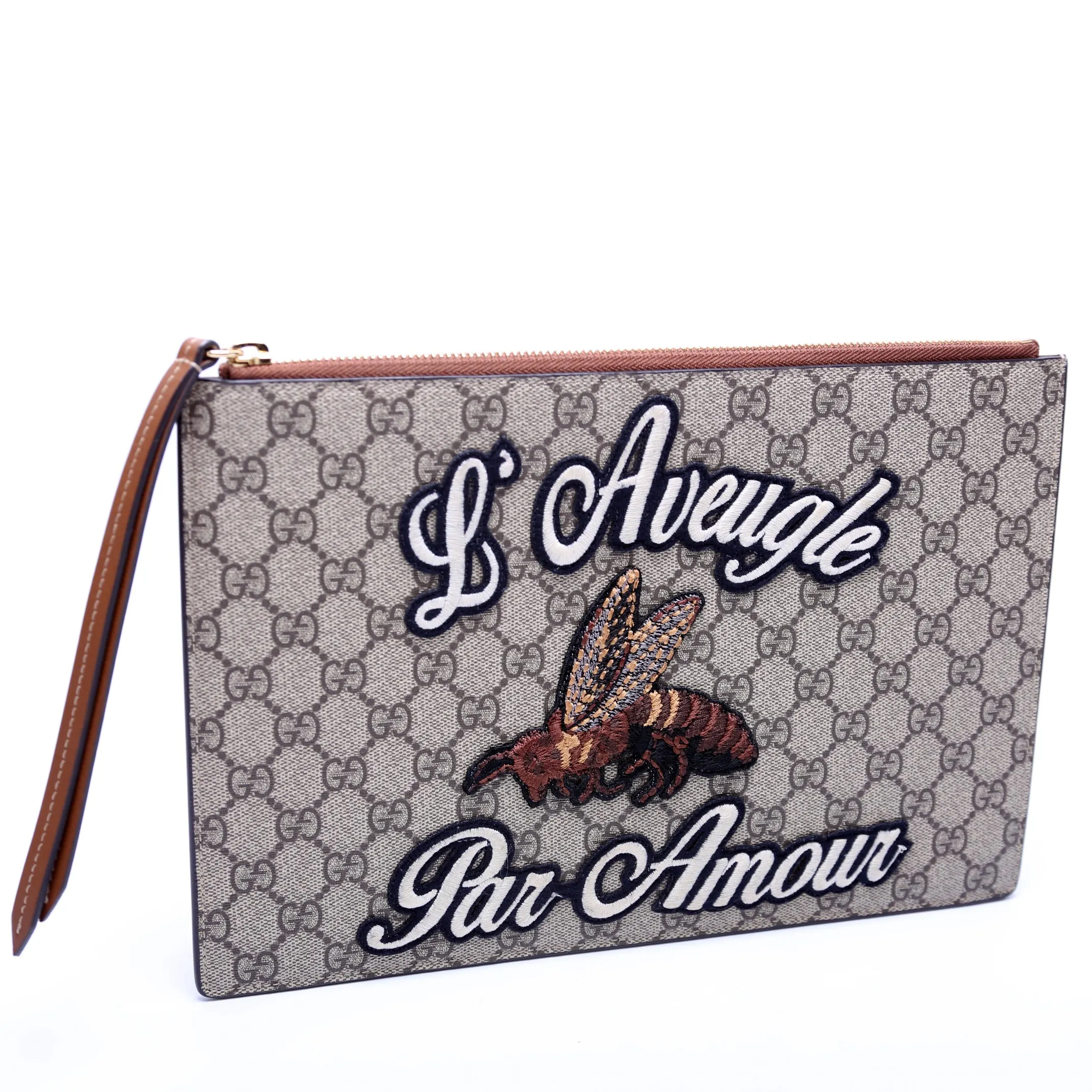 431416 GG Canvas Zip Pouch