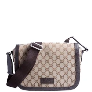 449172 GG Canvas Messenger Brown