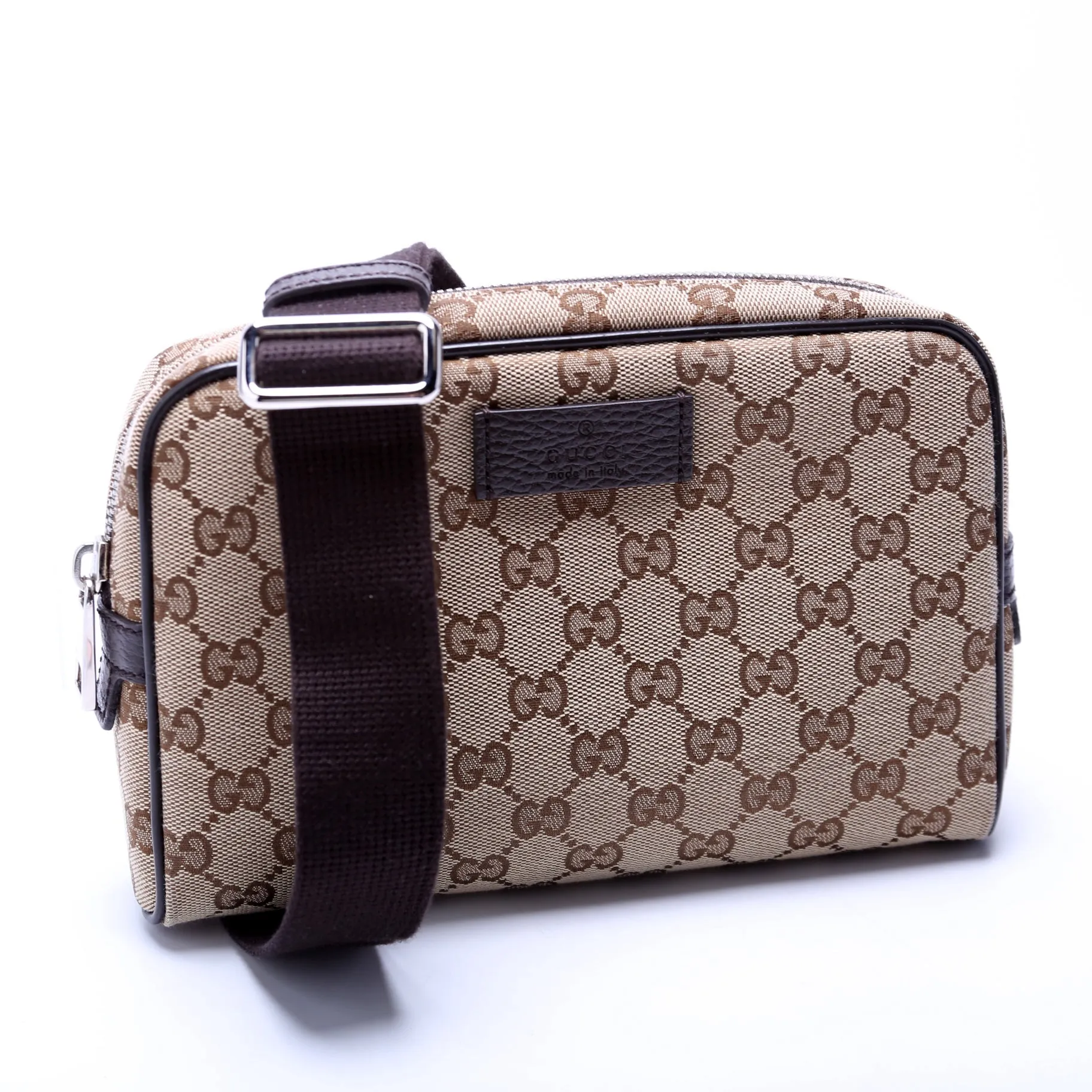 449174 GG Canvas Belt Bag