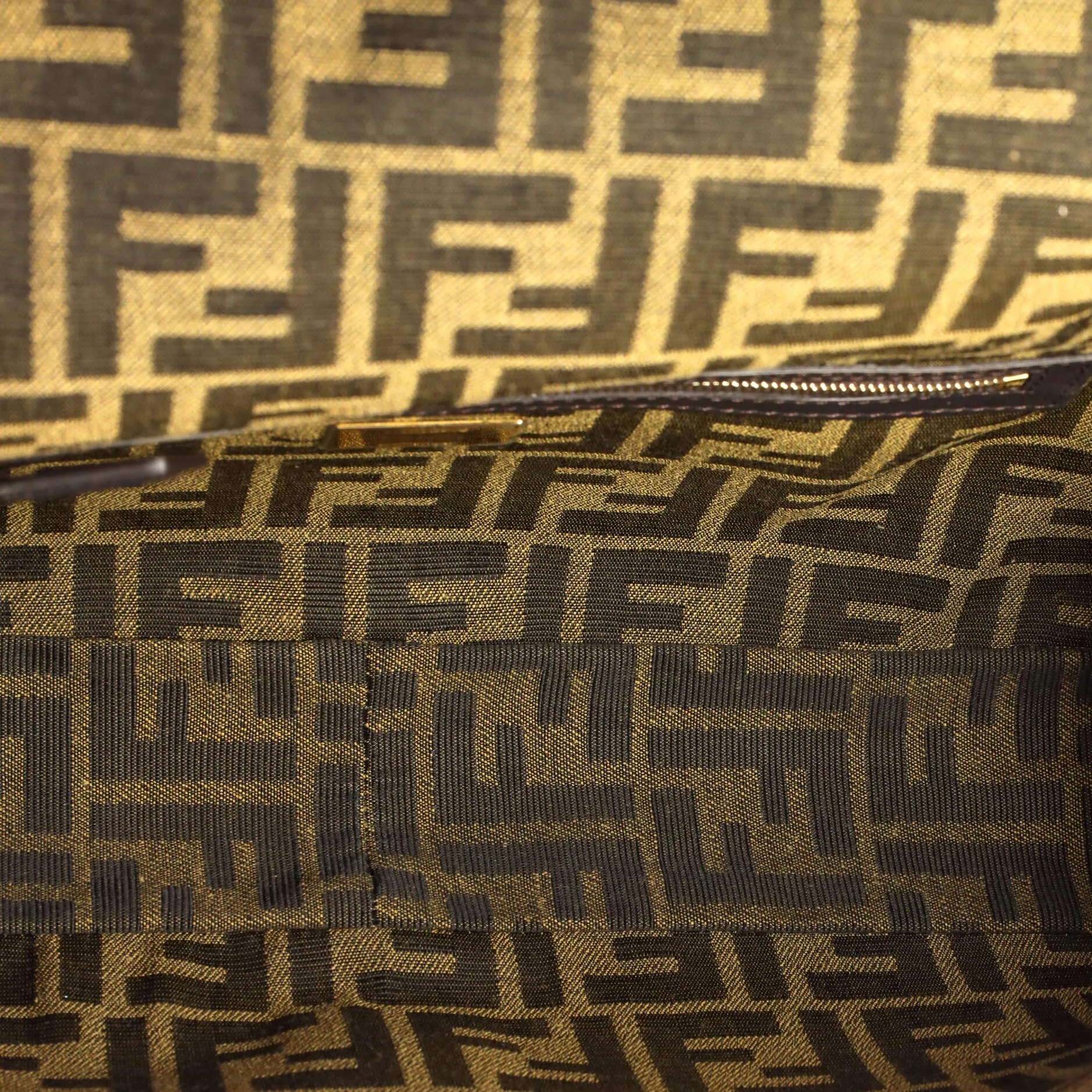 Baguette NM Bag Zucca Canvas Large