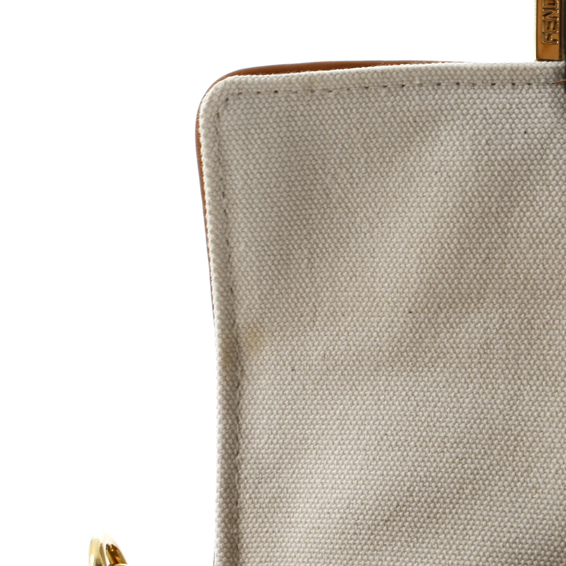Baguette NM Bag Zucca Embroidered Canvas Mini