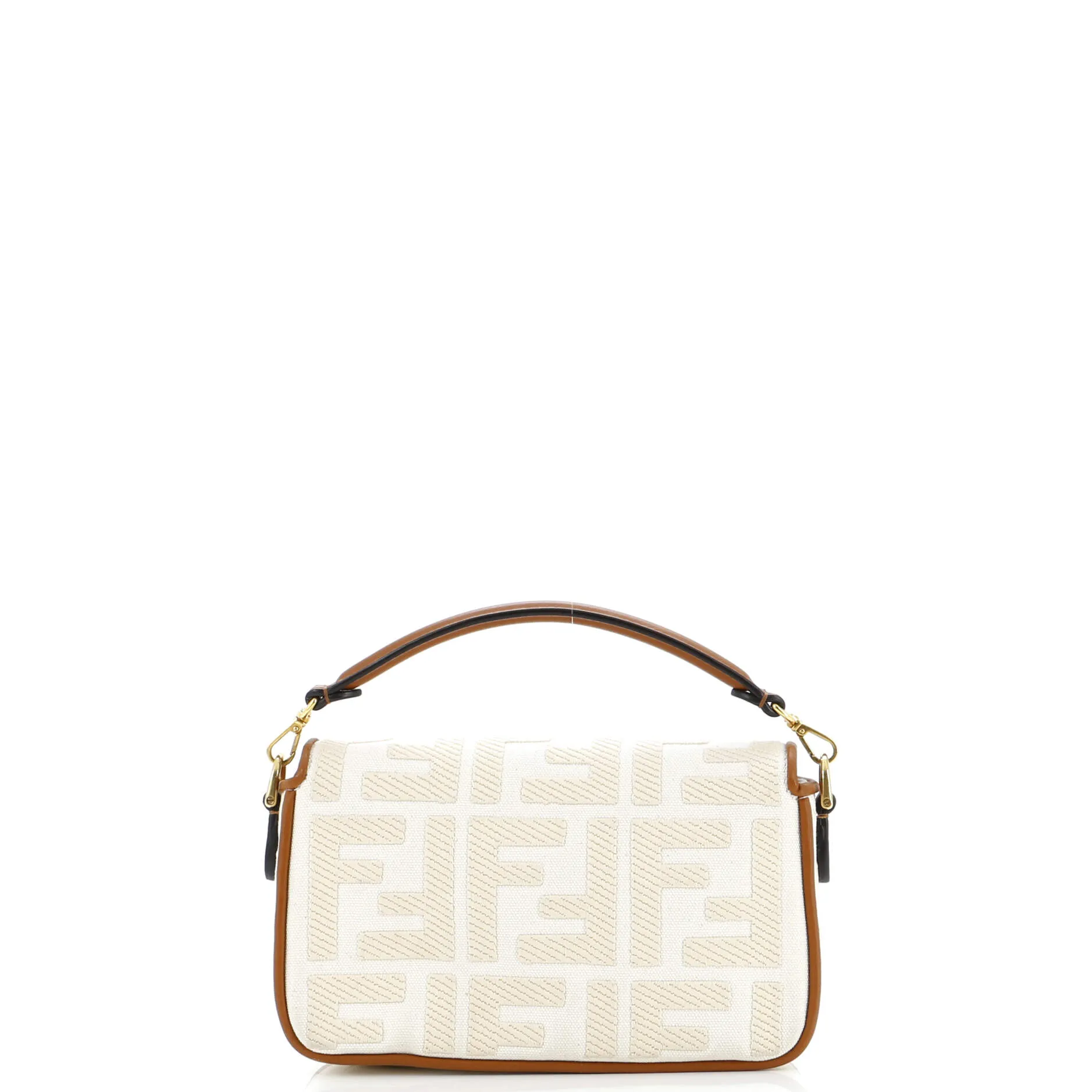 Baguette NM Bag Zucca Embroidered Canvas Mini