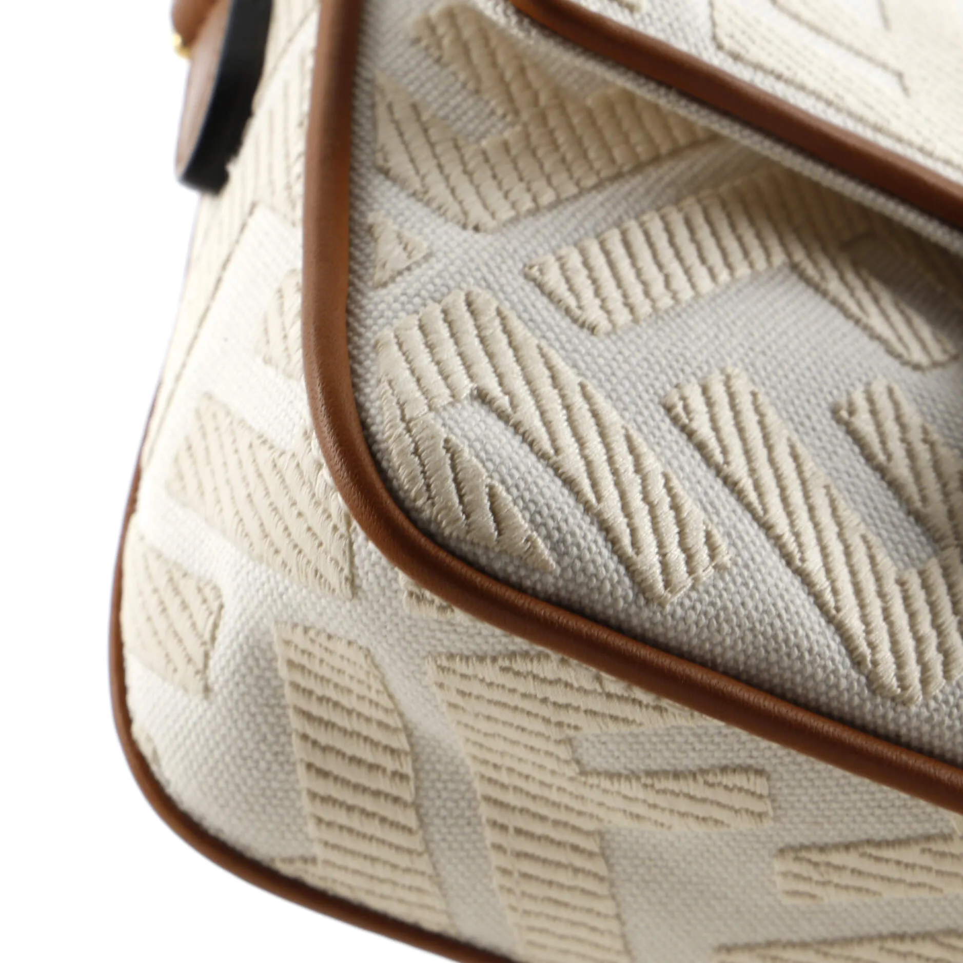 Baguette NM Bag Zucca Embroidered Canvas Mini