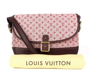 Berangere Mini Lin Canvas Messenger Bag