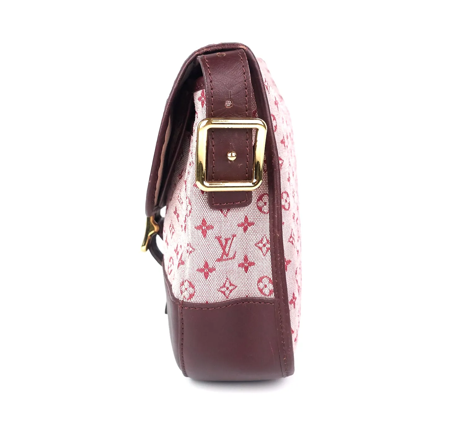 Berangere Mini Lin Canvas Messenger Bag