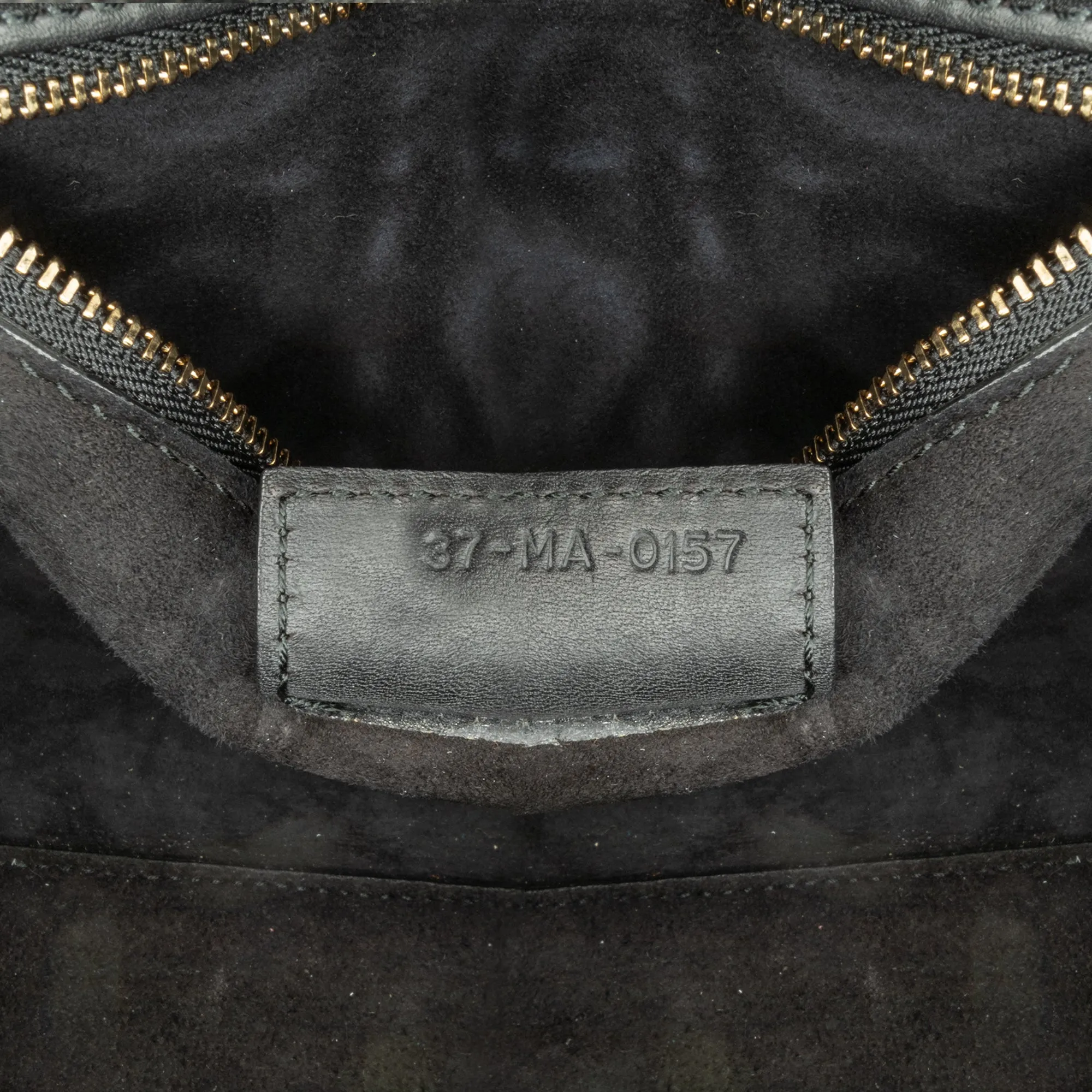 Black Dior Medium Lambskin Cannage Supple Lady Dior Satchel