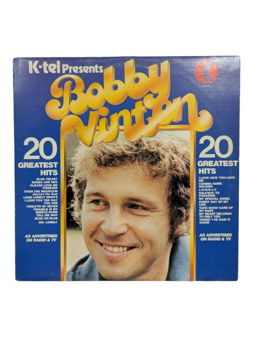 Bobby Vinton 20 Greatest Hits LP