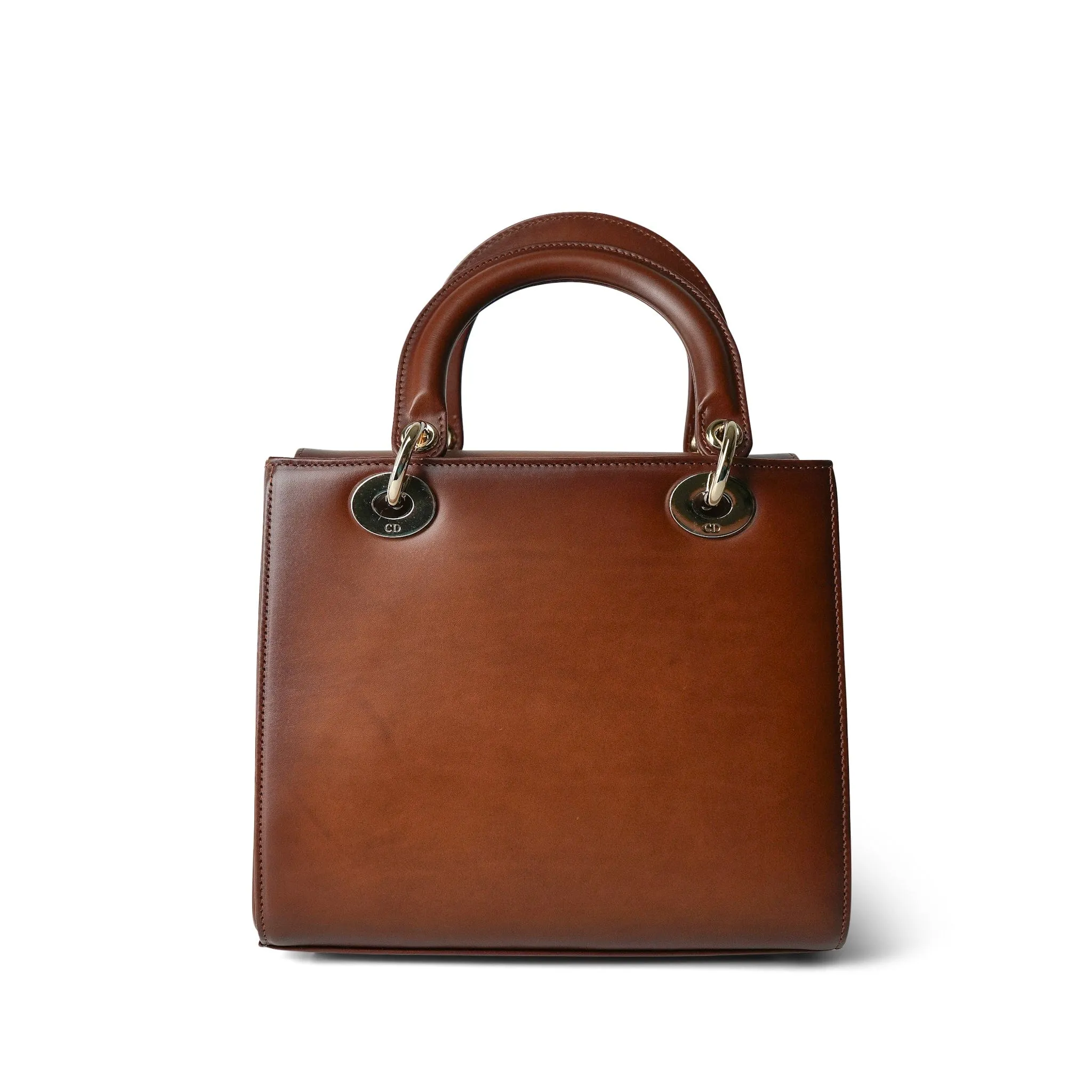 Brown Butterfly Flower Lady Dior Medium