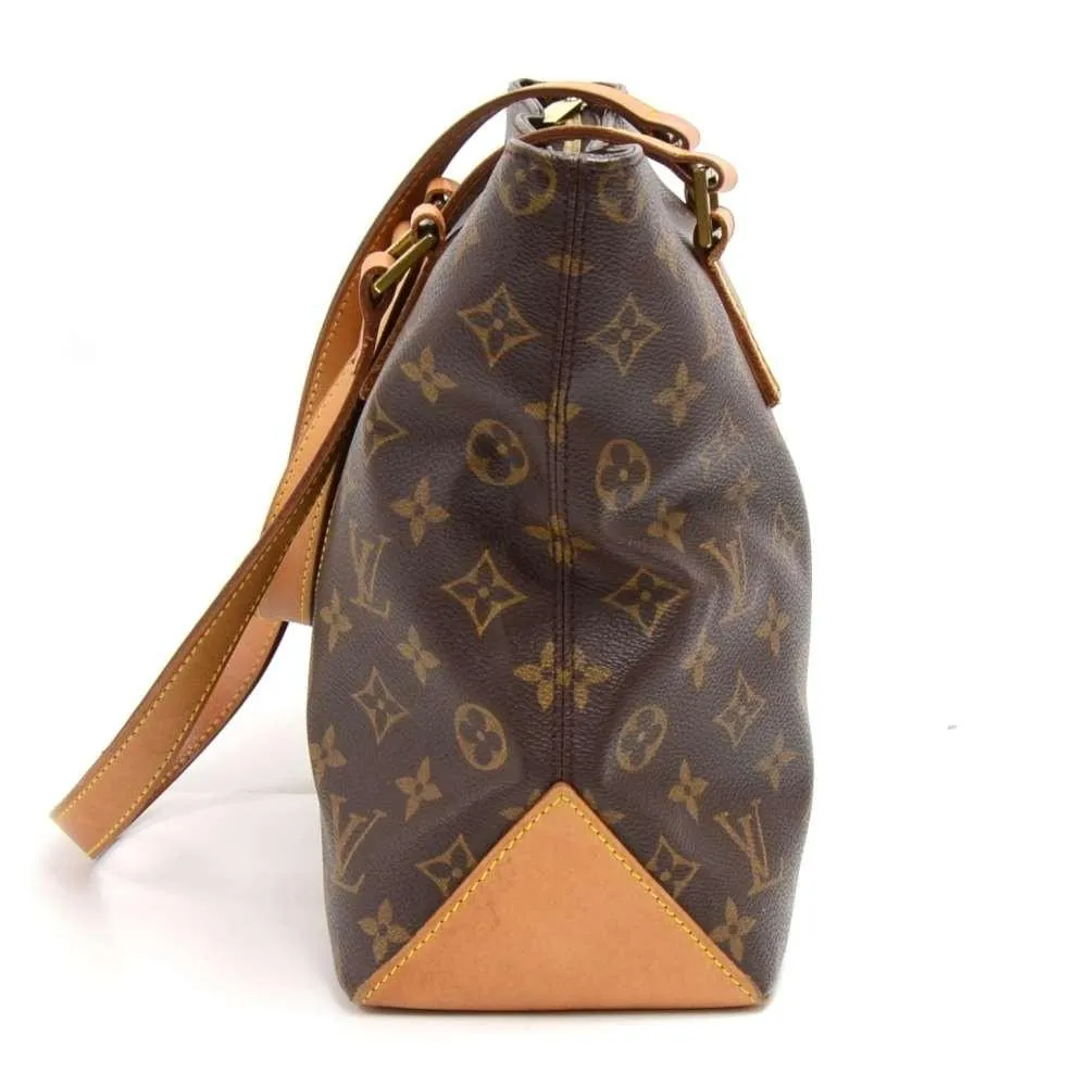 Cabas Piano Monogram Canvas Shoulder Bag
