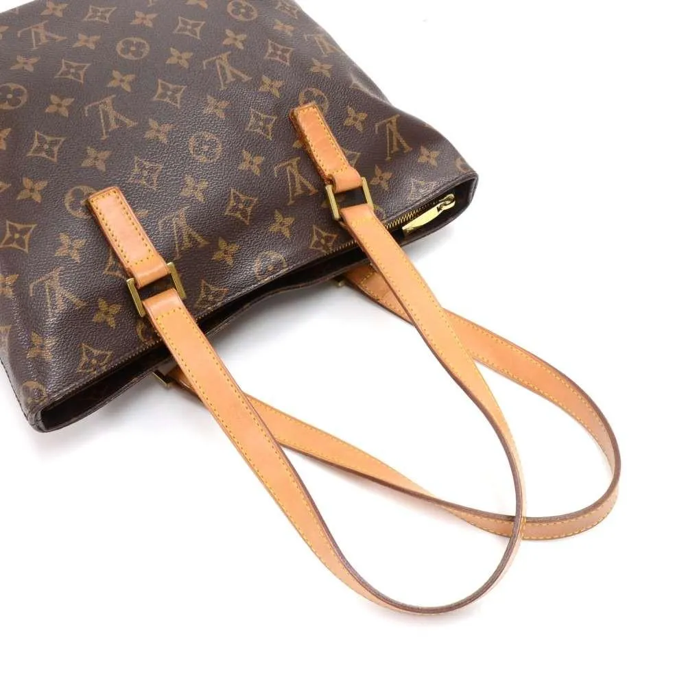 Cabas Piano Monogram Canvas Shoulder Bag