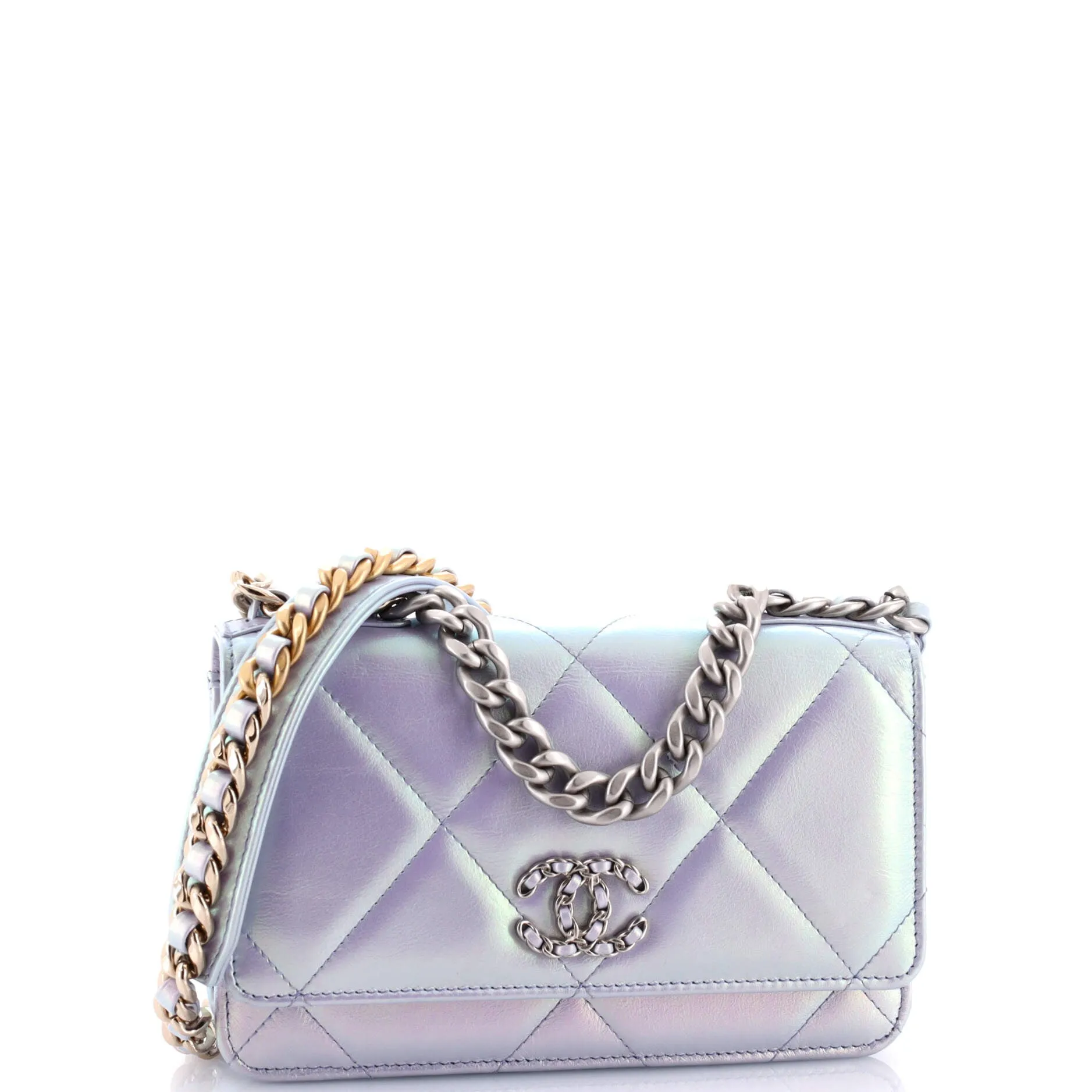 Chanel 19 Wallet On Chain Quilted