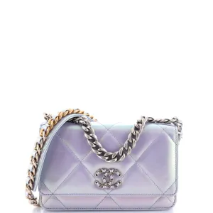 Chanel 19 Wallet On Chain Quilted
