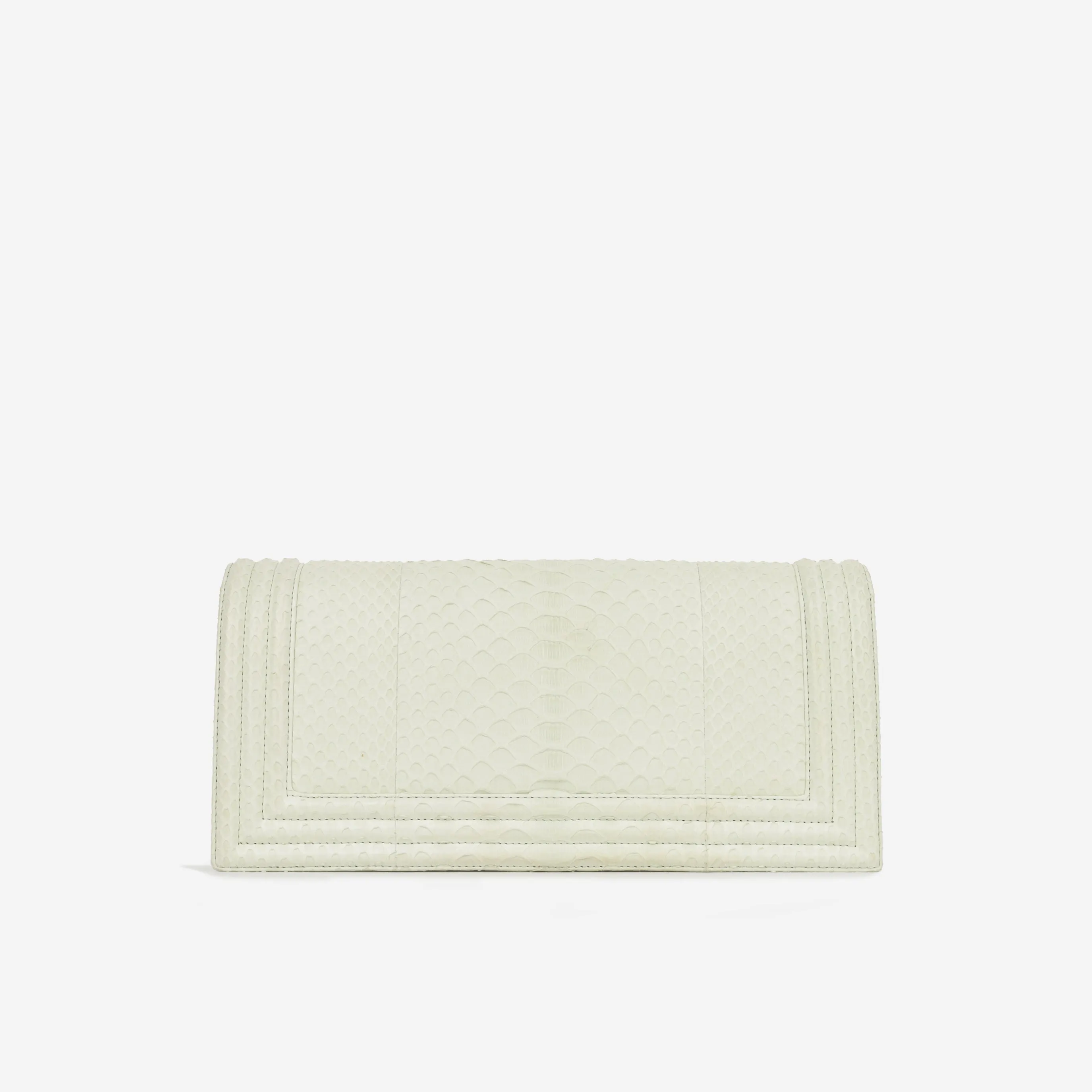 Chanel Boy Clutch - Ice Green