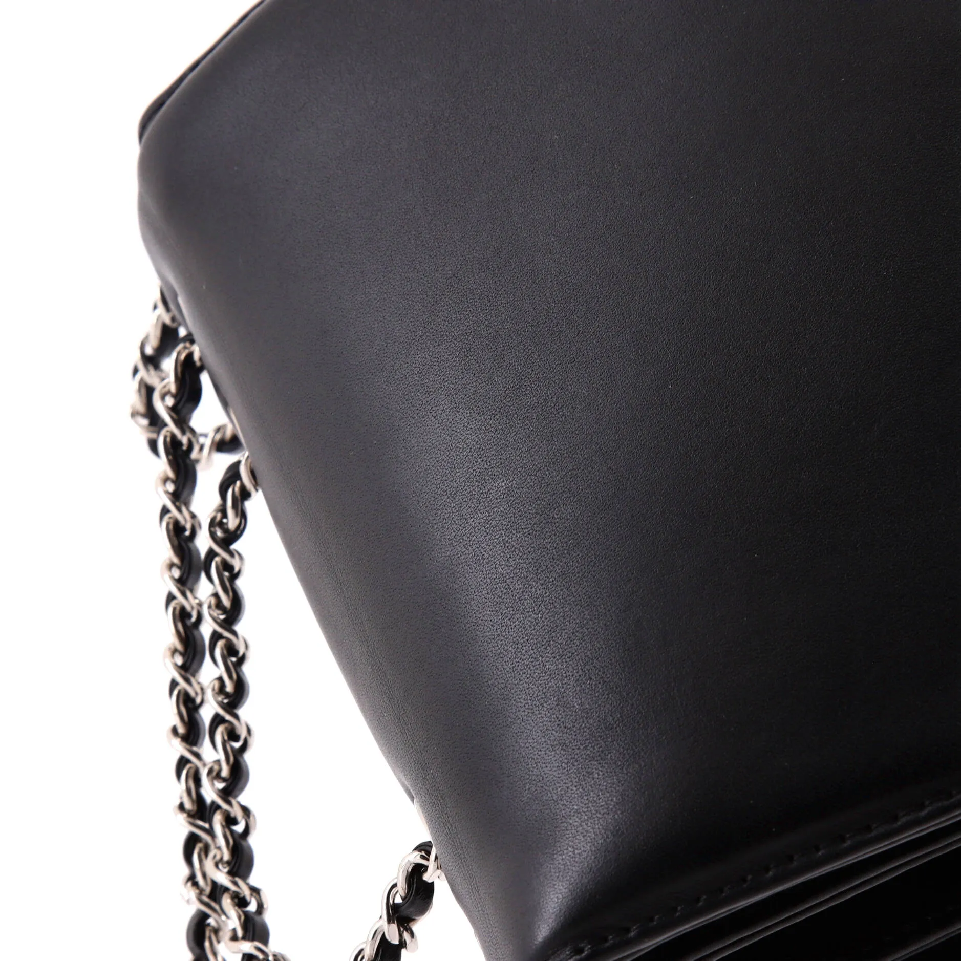 Chanel Braided Chic Flap Bag Calfskin