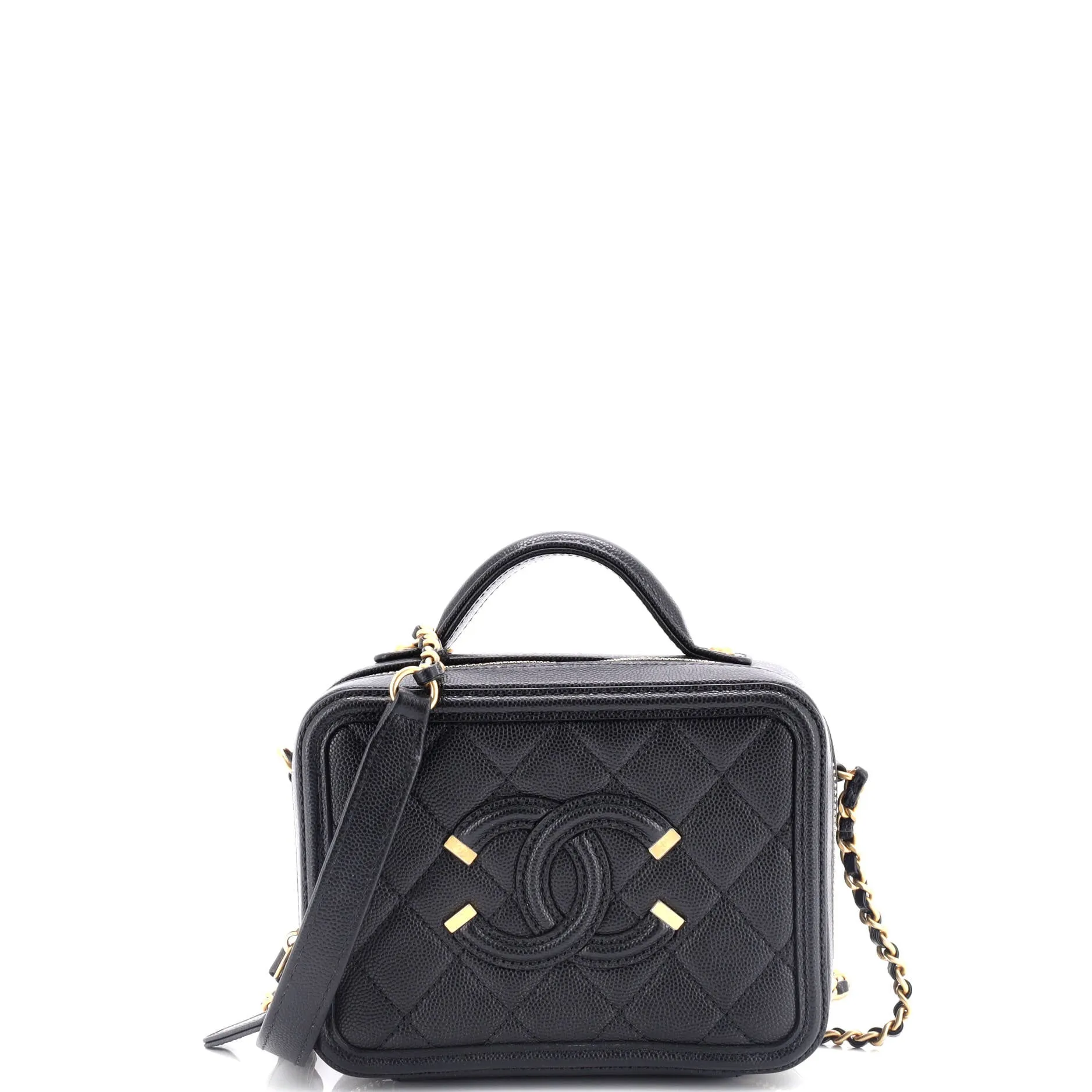 Chanel Charm O Case Pouch Chevron
