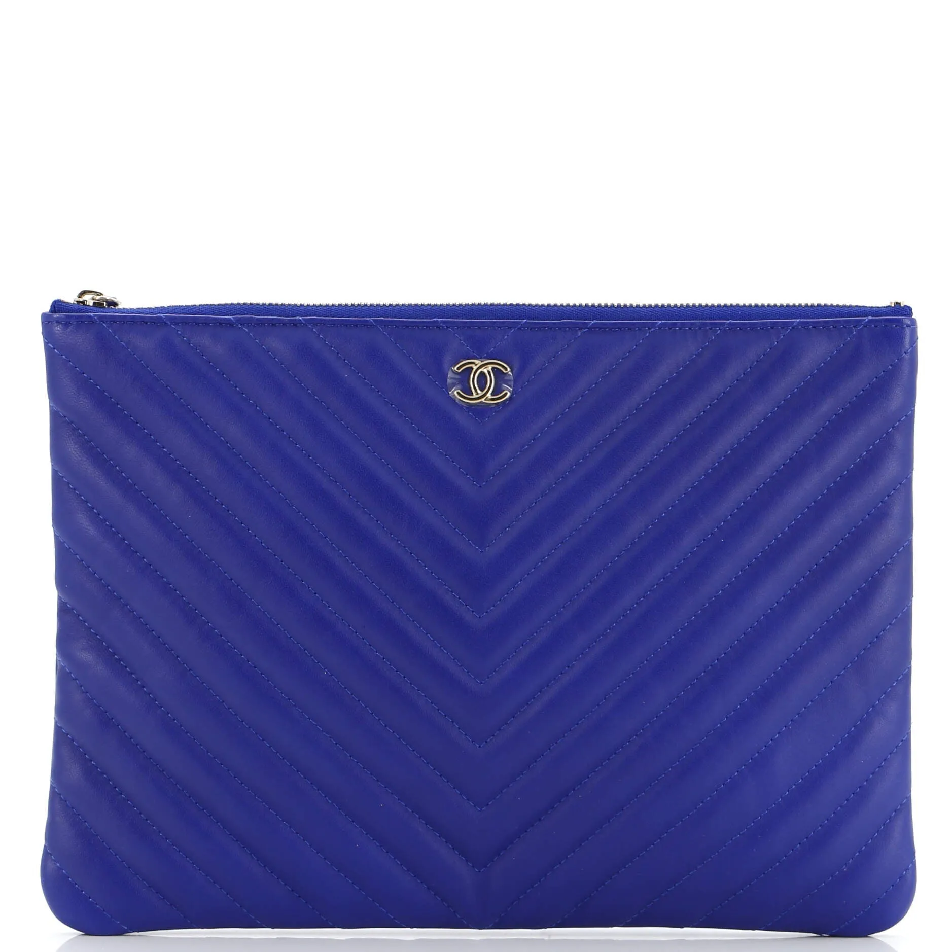 Chanel Charm O Case Pouch Chevron
