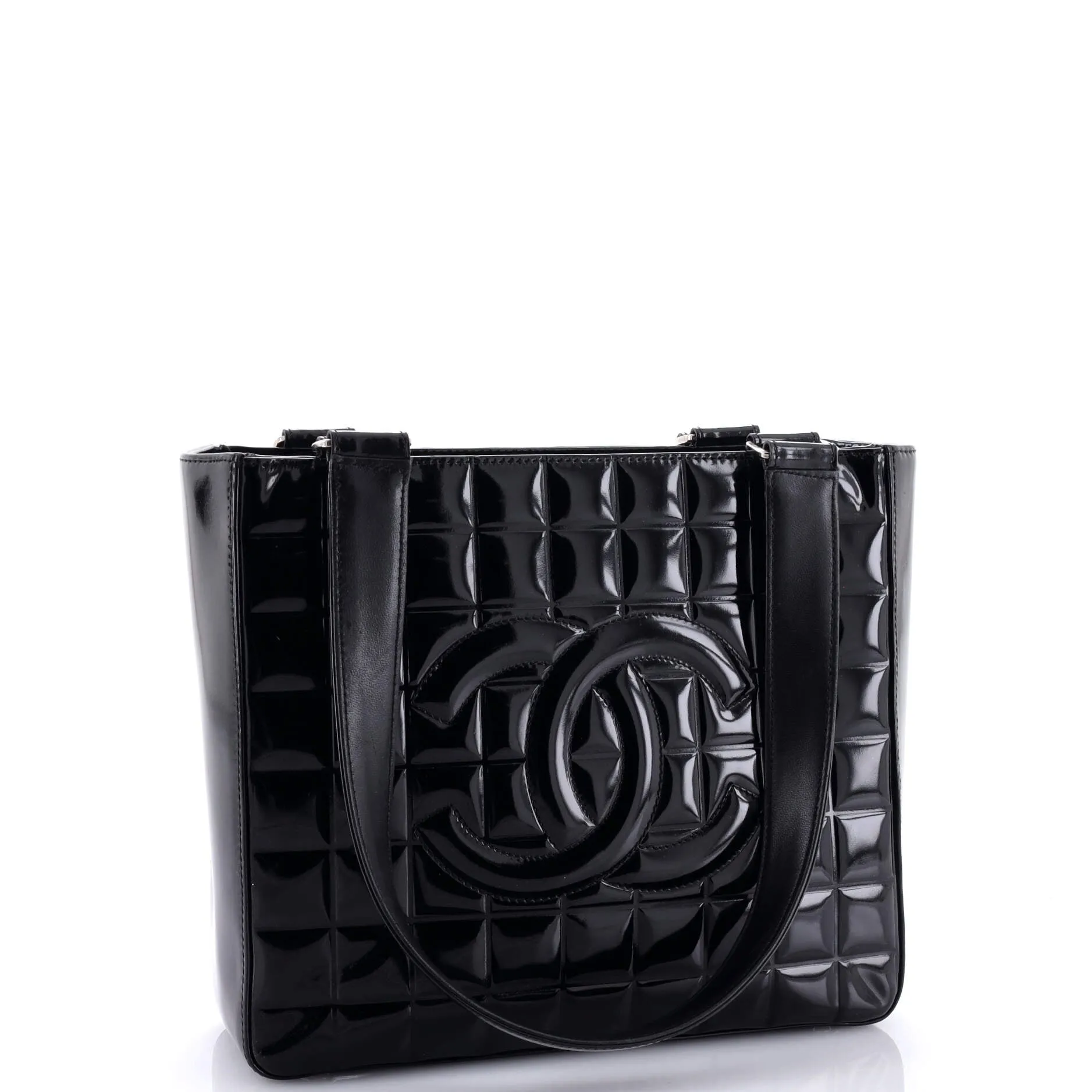Chanel Chocolate Bar Cc Tote Quilted