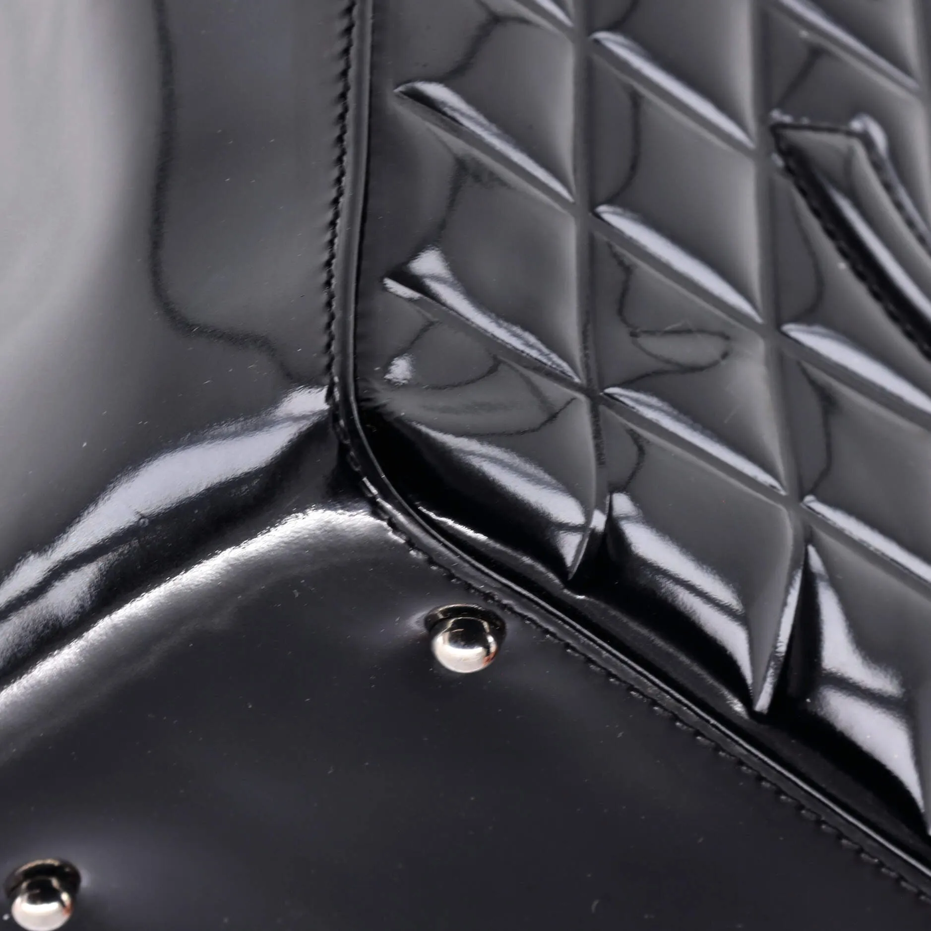 Chanel Chocolate Bar Cc Tote Quilted