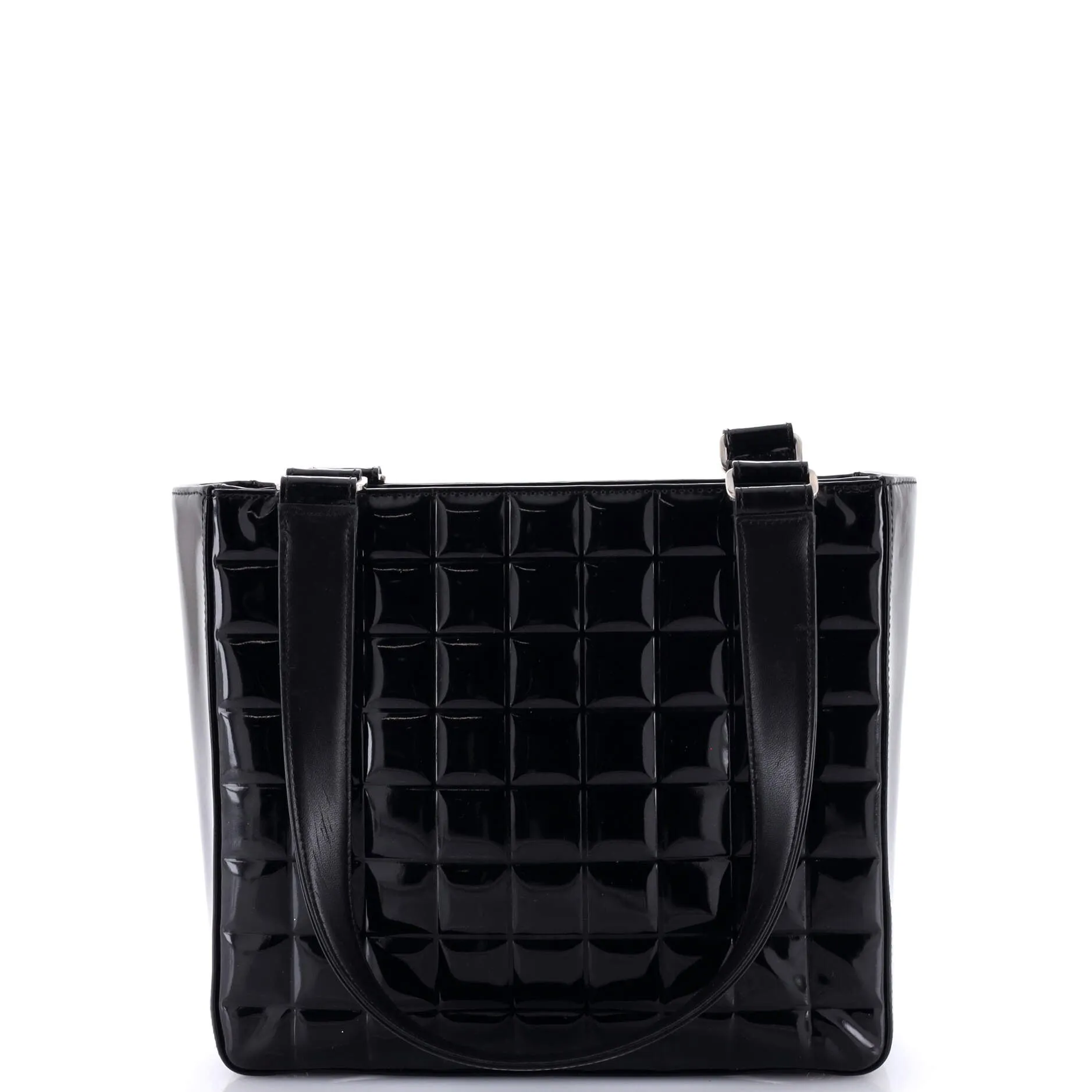 Chanel Chocolate Bar Cc Tote Quilted