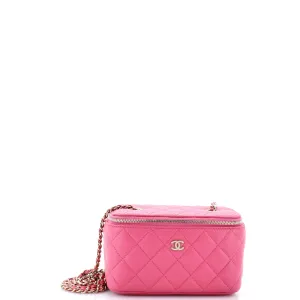 Chanel Classic Vanity Case With Chain