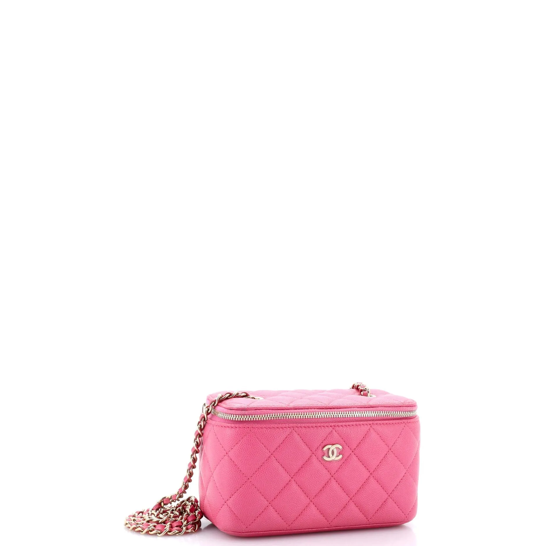 Chanel Classic Vanity Case With Chain