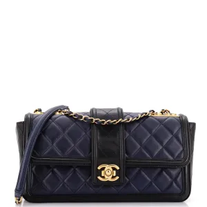 Chanel Elegant Cc Flap Bag Quilted