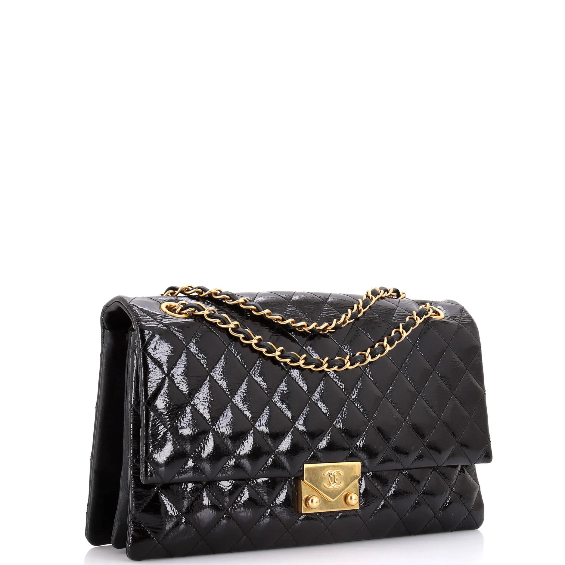 Chanel Envelope Lock 3 Bag Quilted