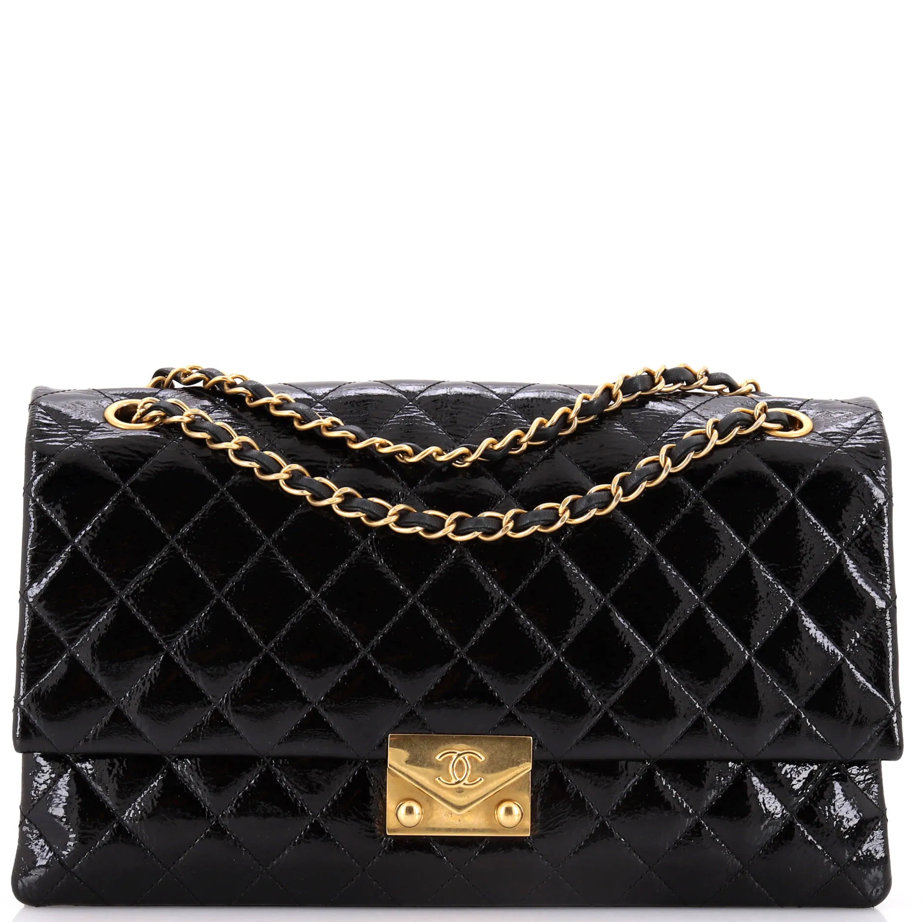Chanel Envelope Lock 3 Bag Quilted