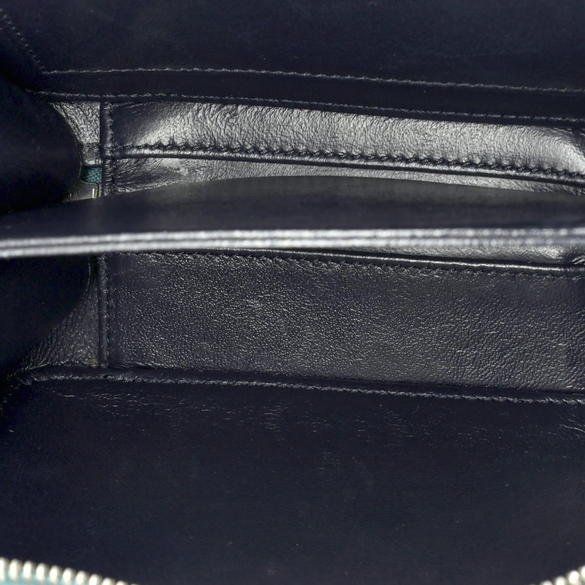 Chanel Filigree Vanity Case Quilted