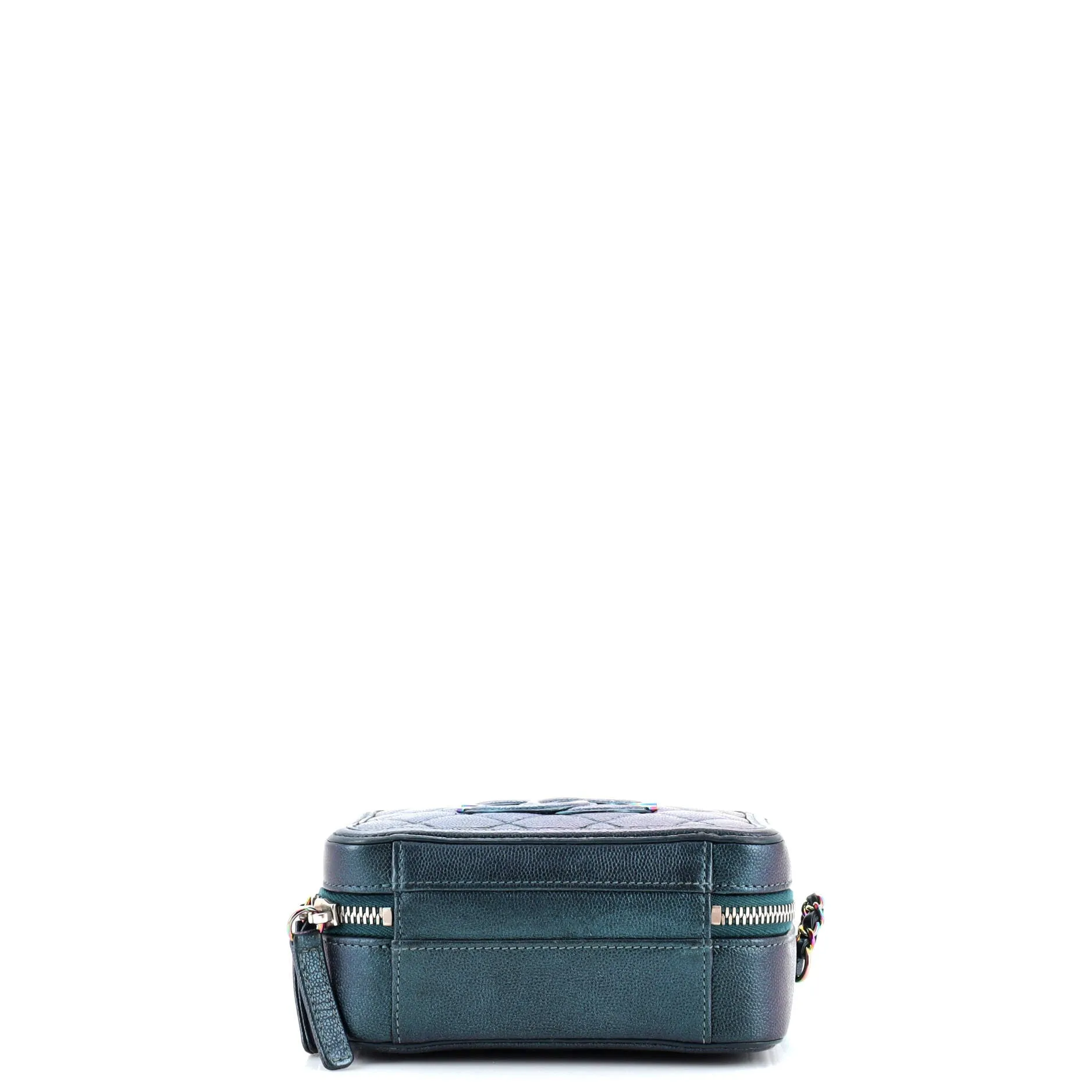 Chanel Filigree Vanity Case Quilted