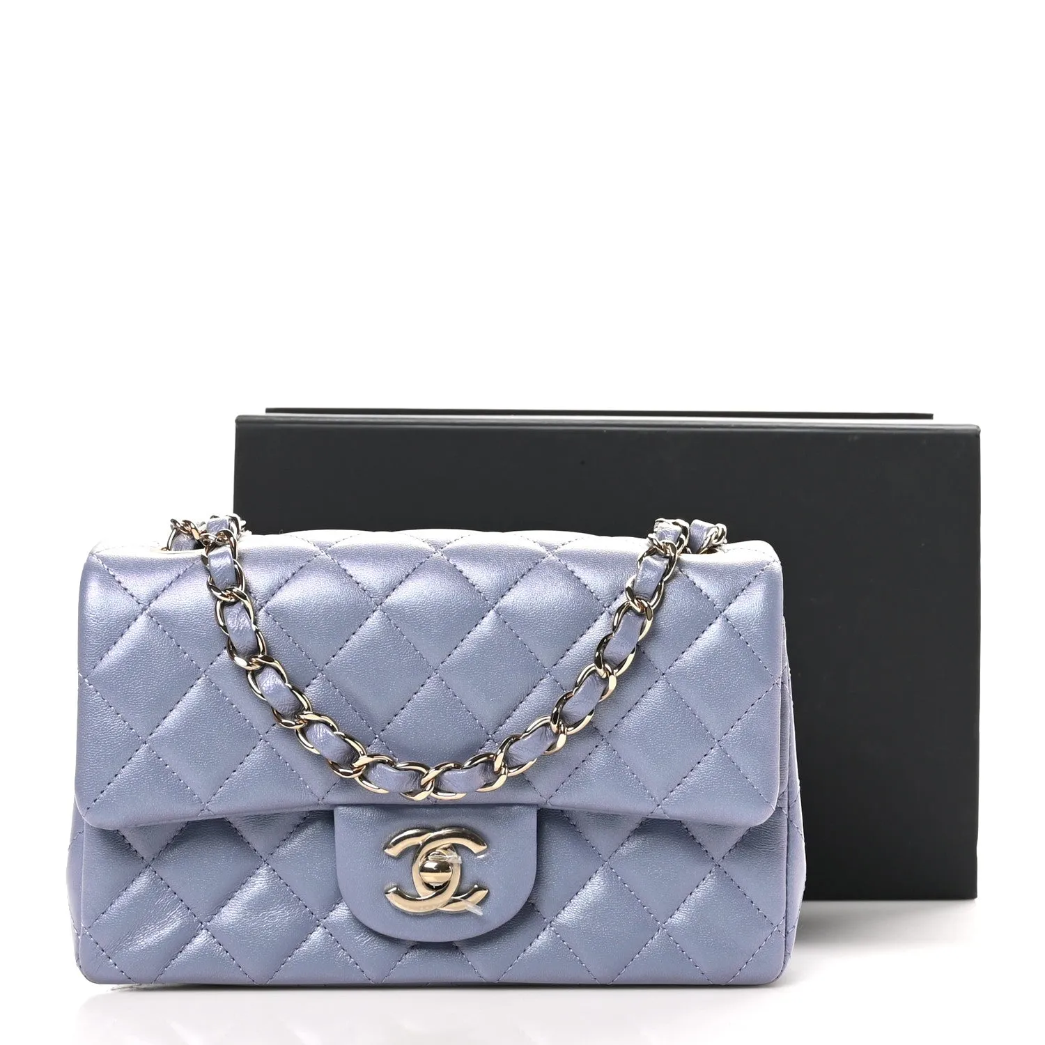 Chanel Iridescent Lambskin Quilted Mini