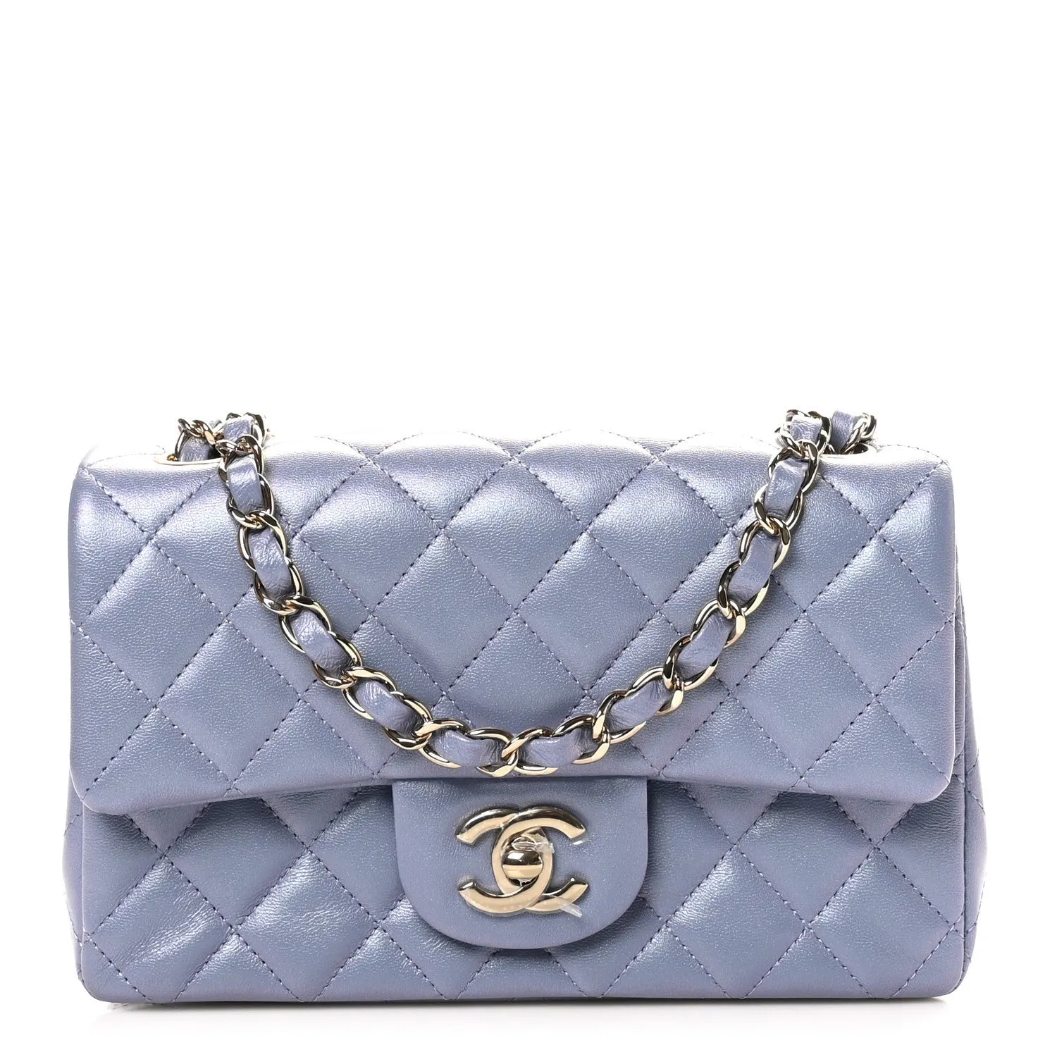 Chanel Iridescent Lambskin Quilted Mini