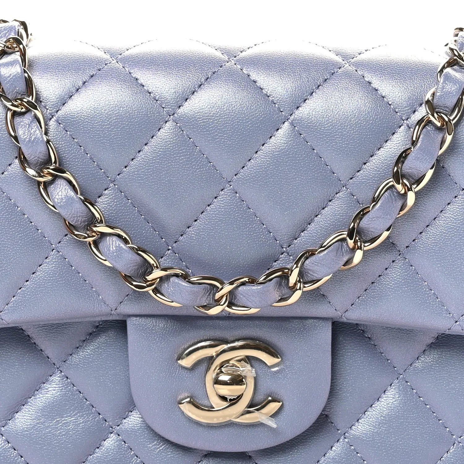 Chanel Iridescent Lambskin Quilted Mini