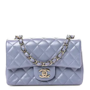Chanel Iridescent Lambskin Quilted Mini