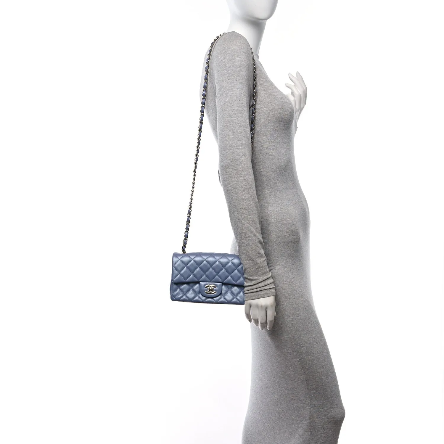 Chanel Iridescent Lambskin Quilted Mini