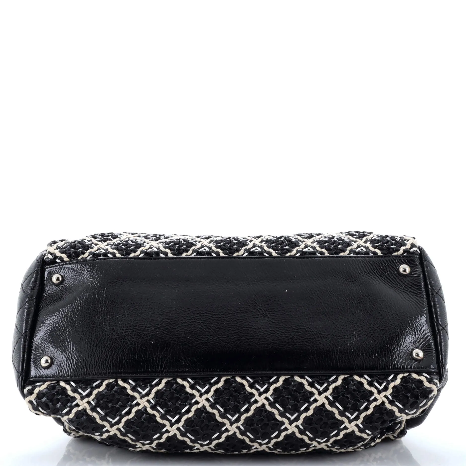 Chanel Just Mademoiselle Bag Woven