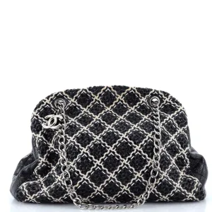 Chanel Just Mademoiselle Bag Woven