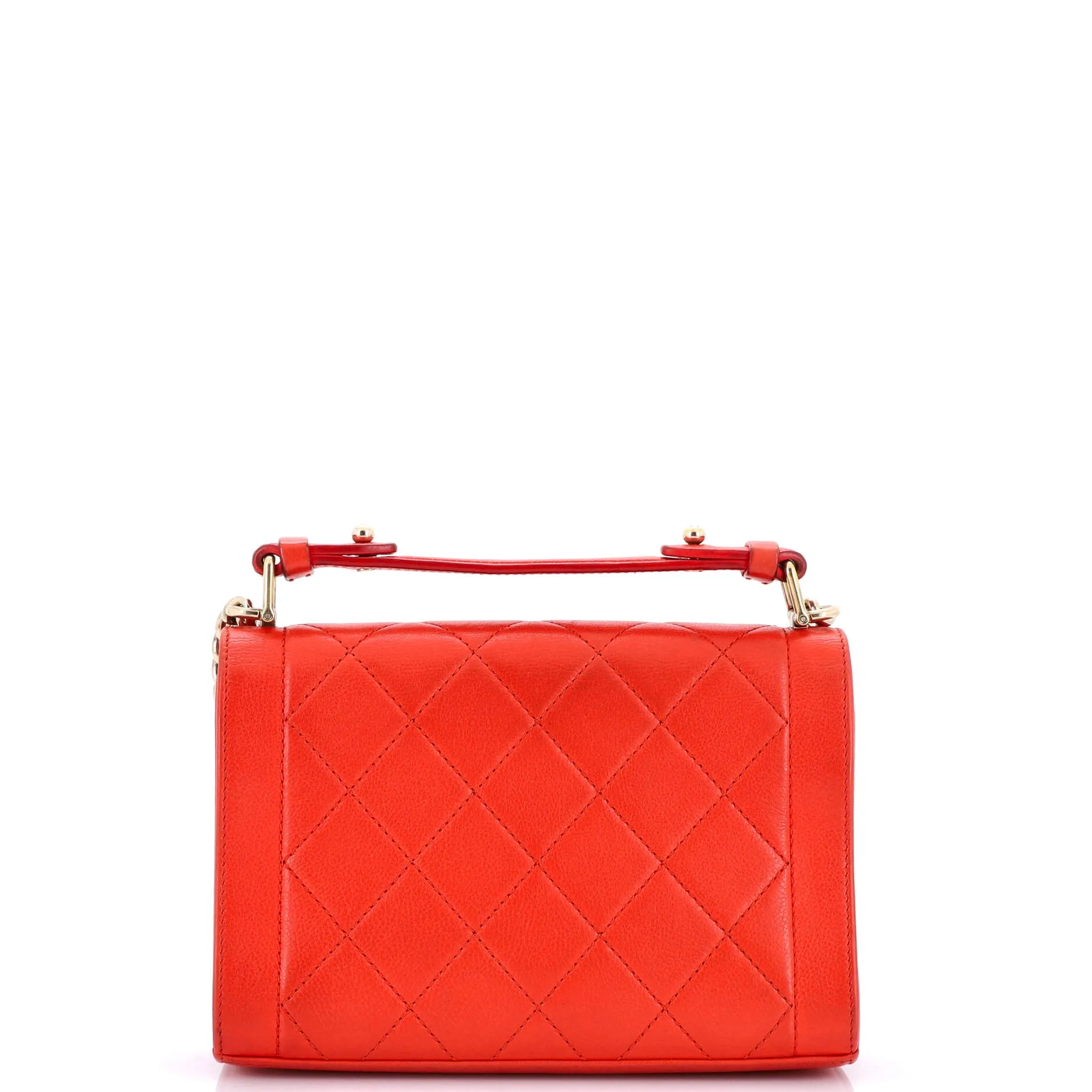 Chanel Label Click Flap Bag Quilted