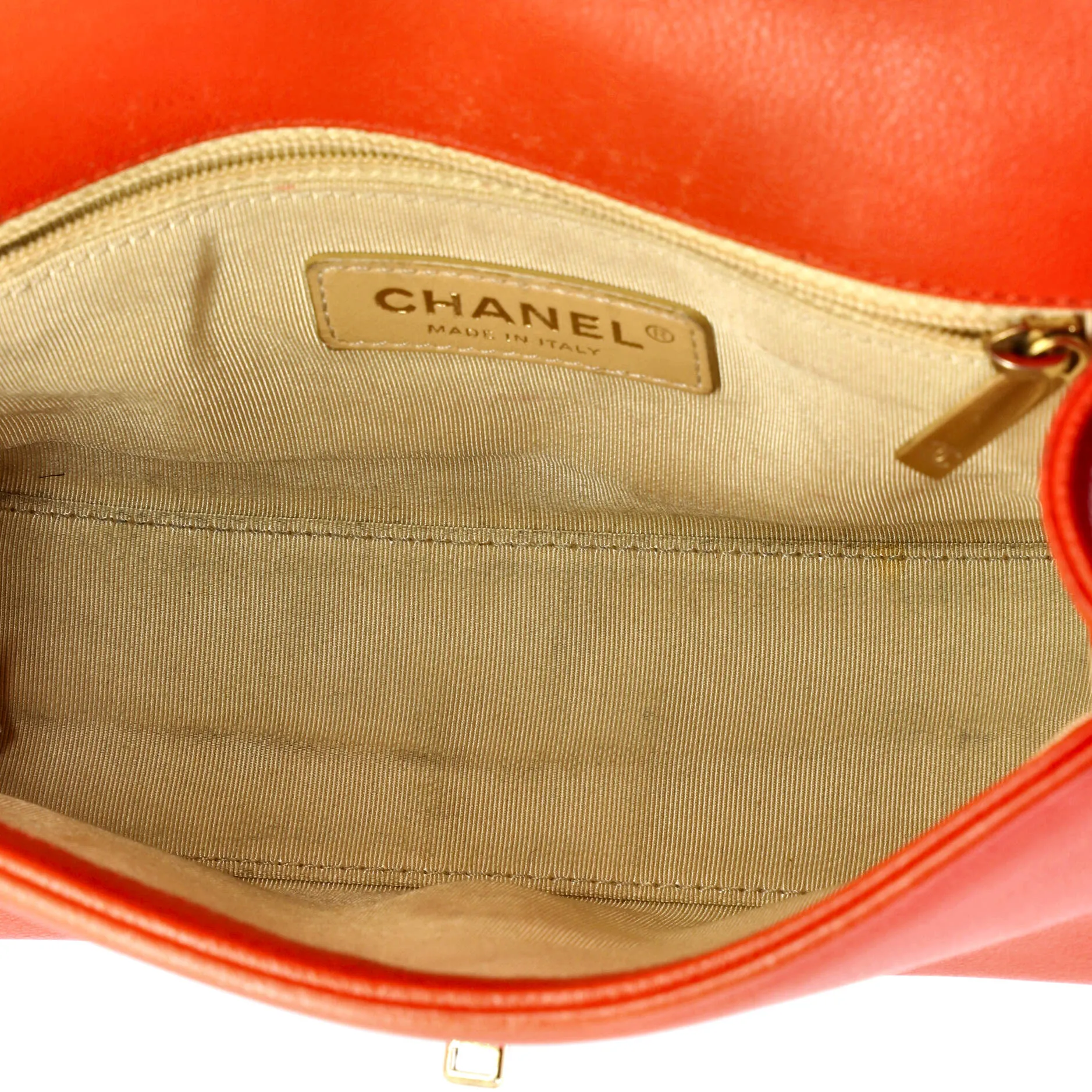 Chanel Label Click Flap Bag Quilted