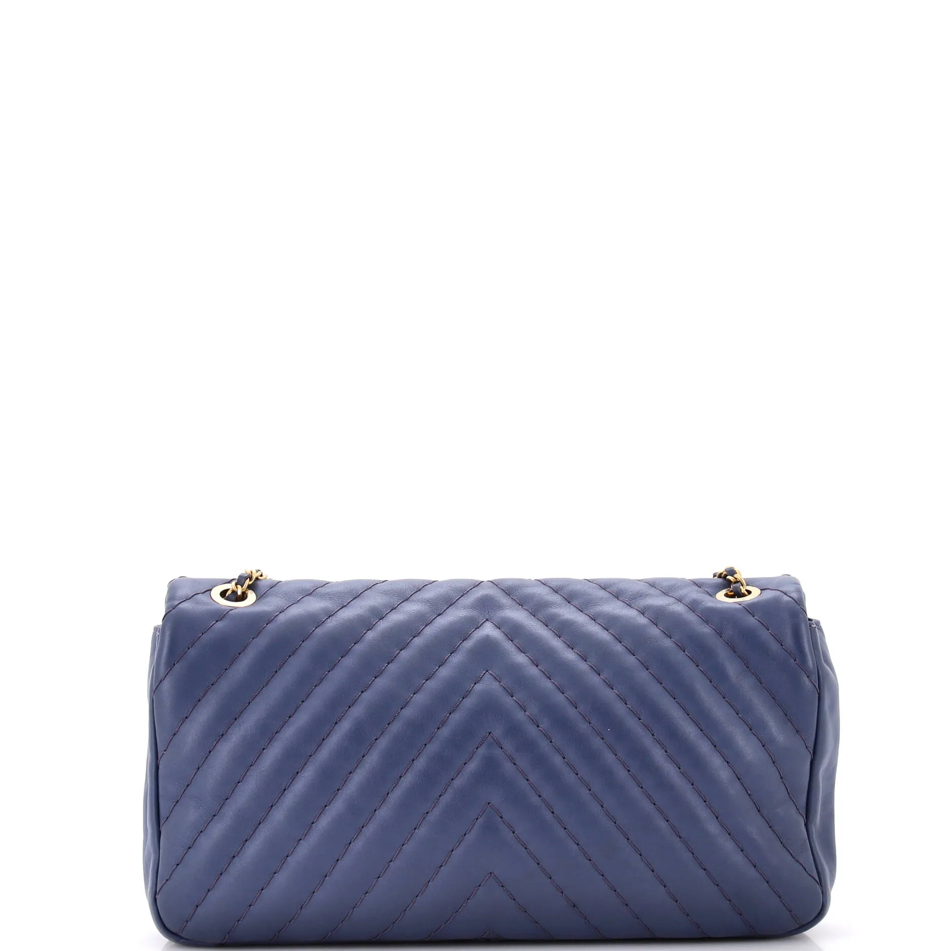 Chanel Medallion Charm Flap Bag Chevron