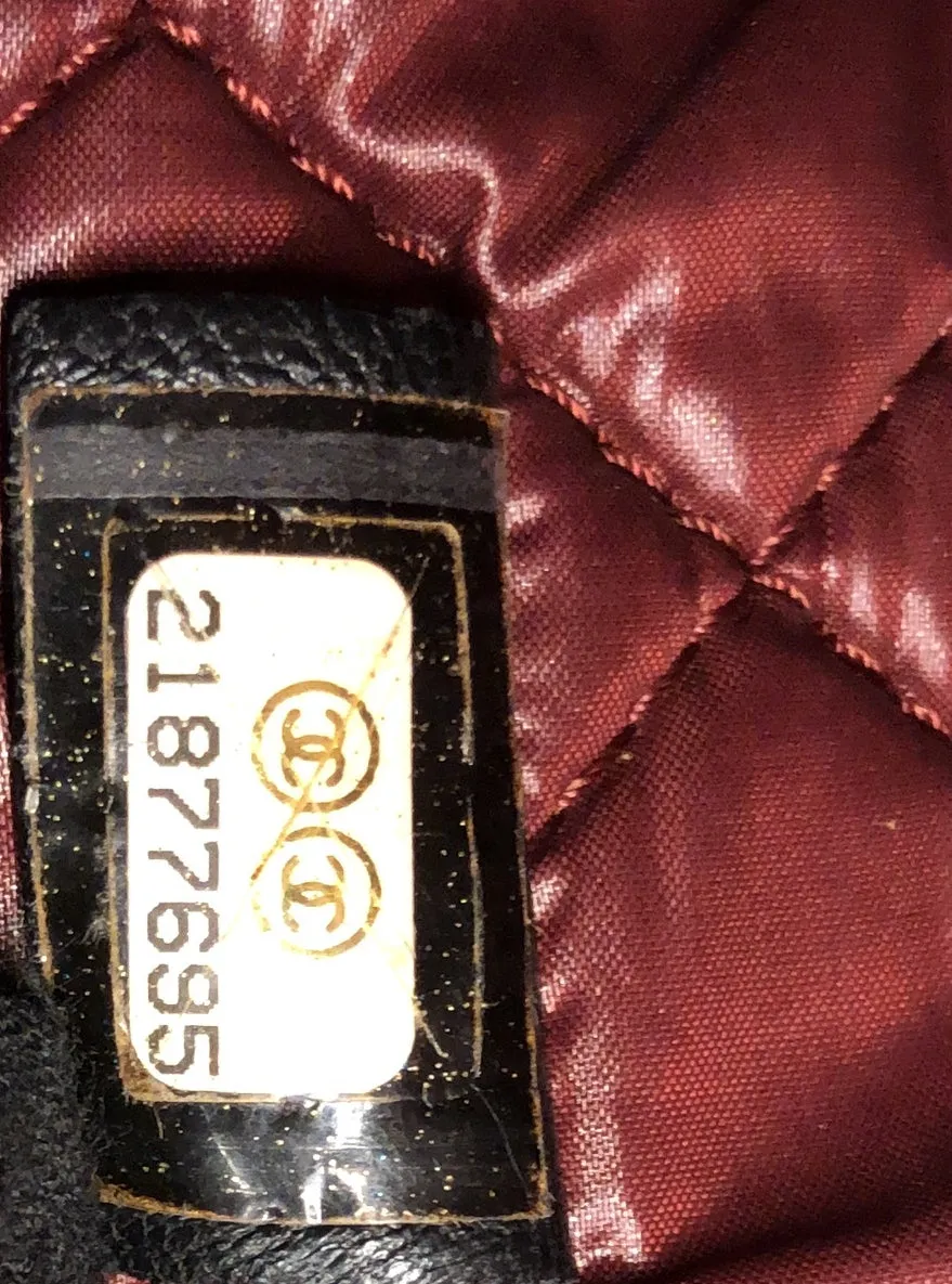 Chanel O Case Clutch Quilted Lambskin
