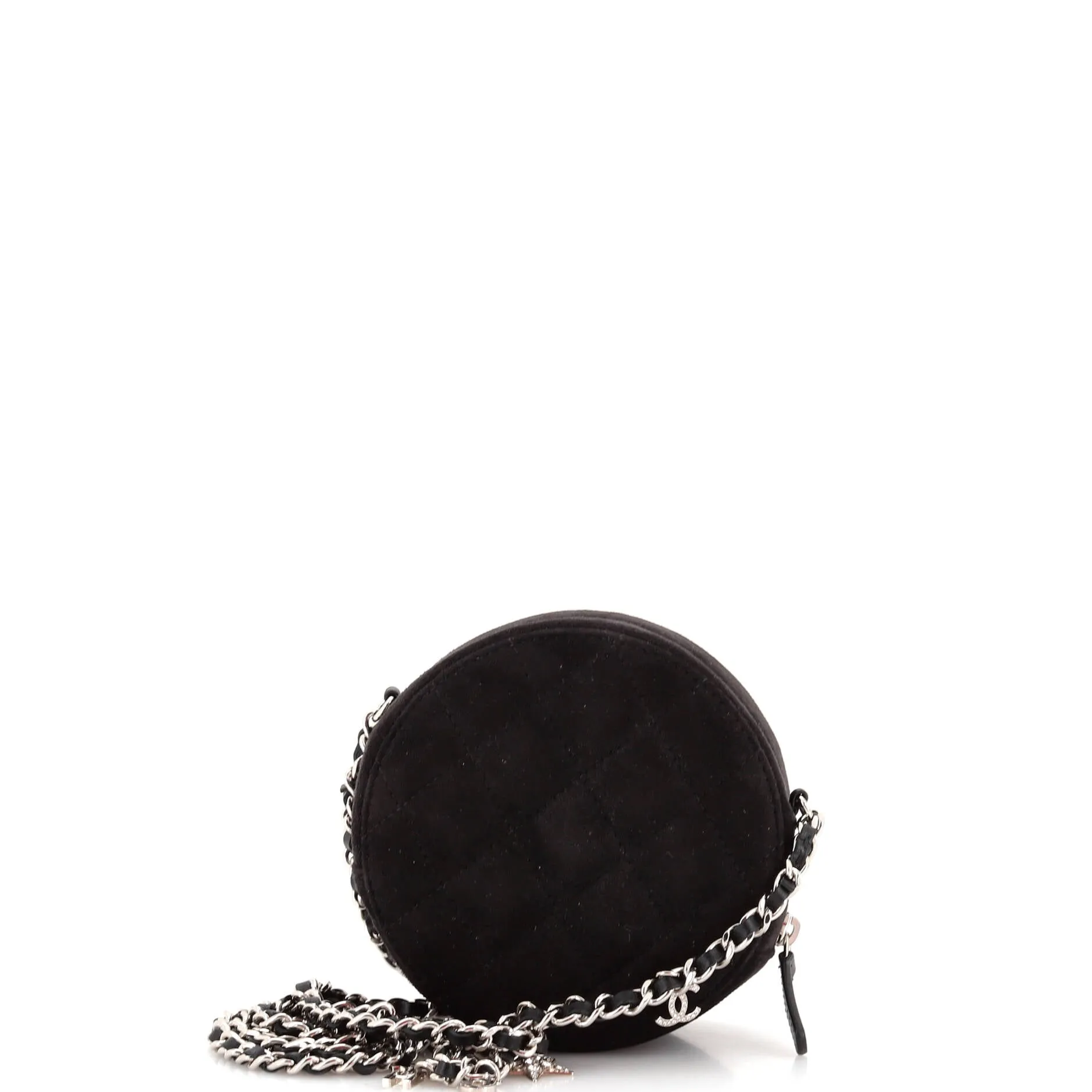 Chanel Star Round Clutch With Chain