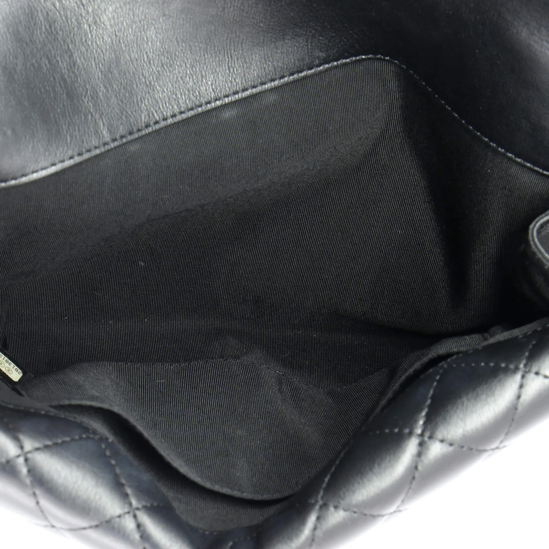 Chanel Triple Flap Bag Quilted Calfskin