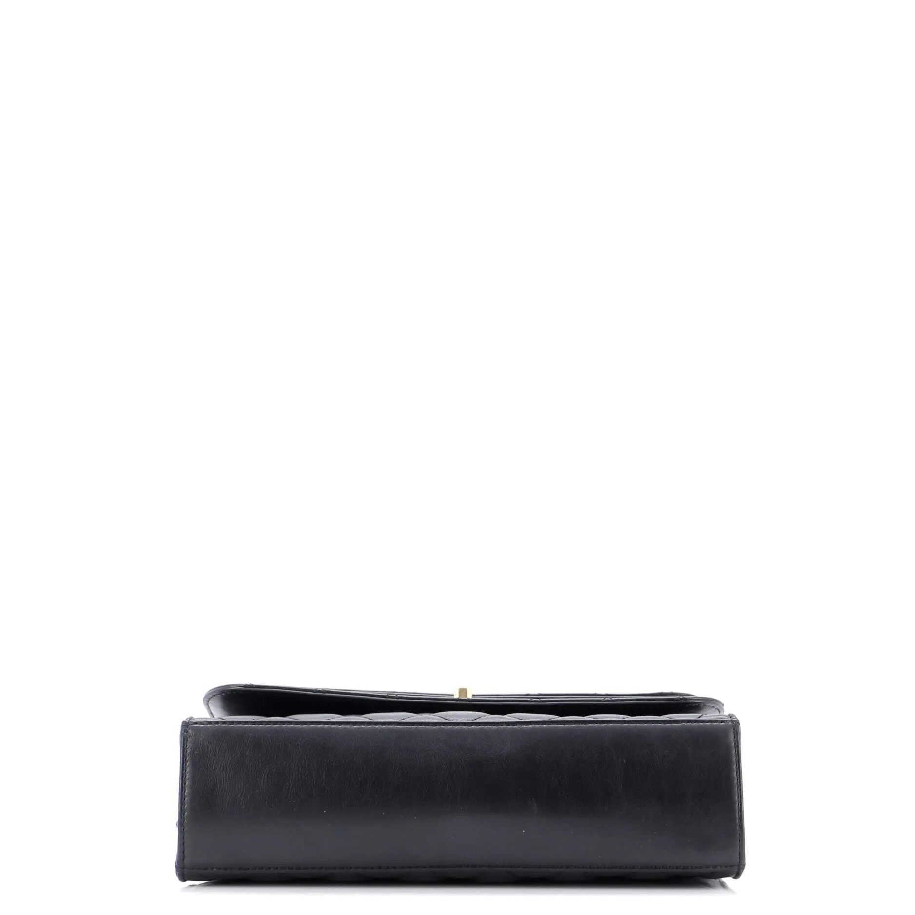 Chanel Triple Flap Bag Quilted Calfskin