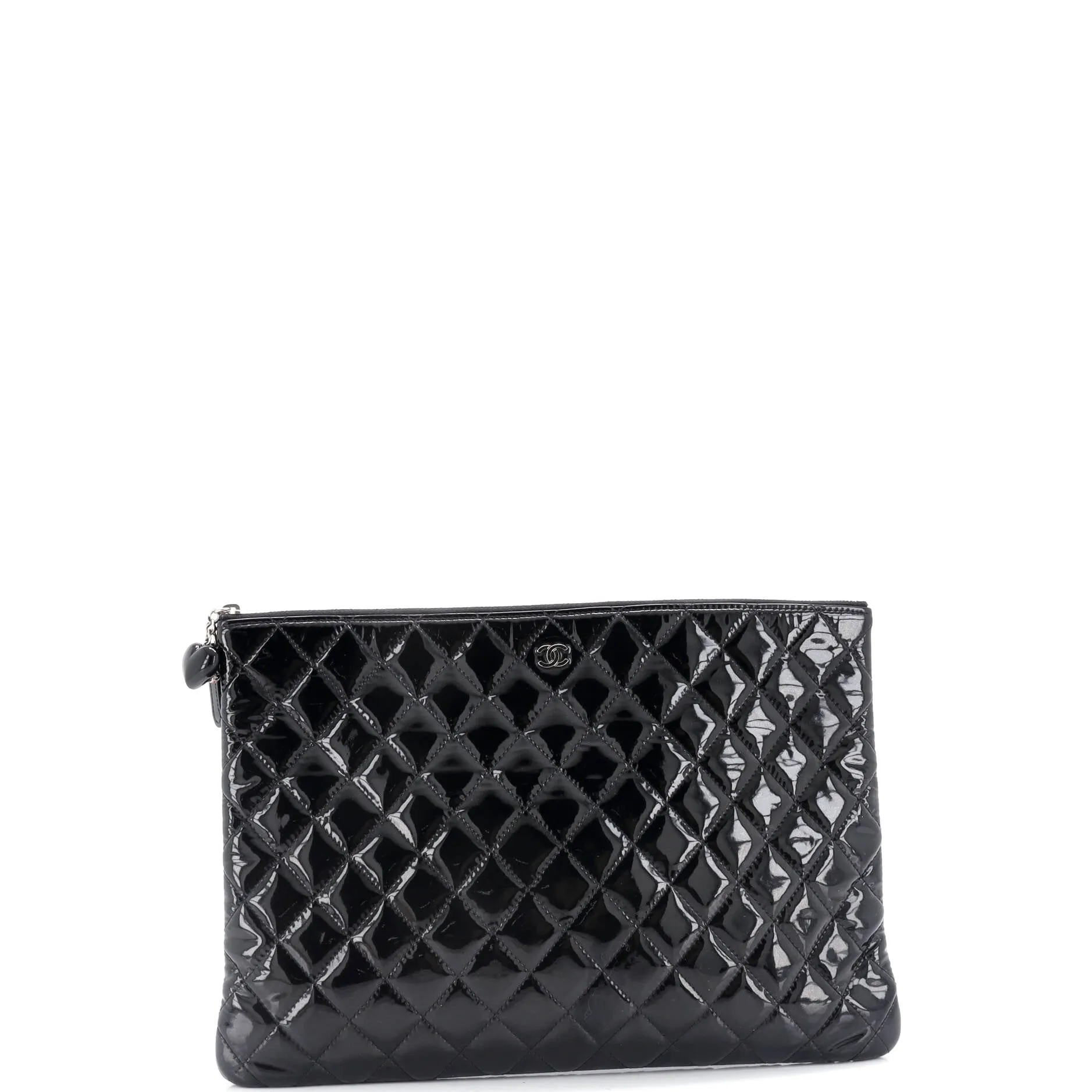 Chanel Valentine Hearts O Case Clutch