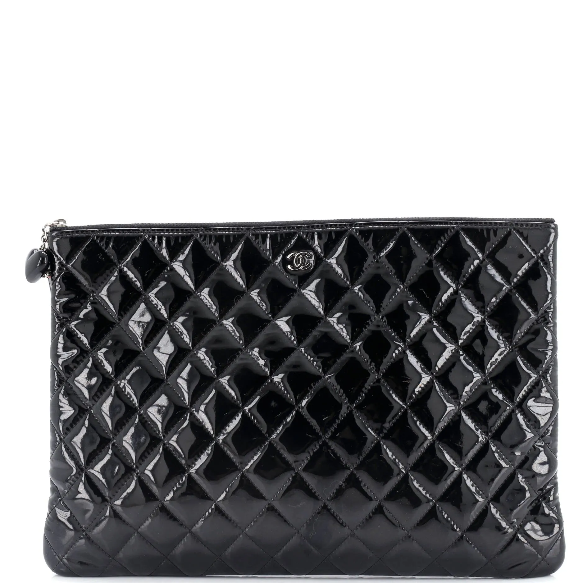 Chanel Valentine Hearts O Case Clutch