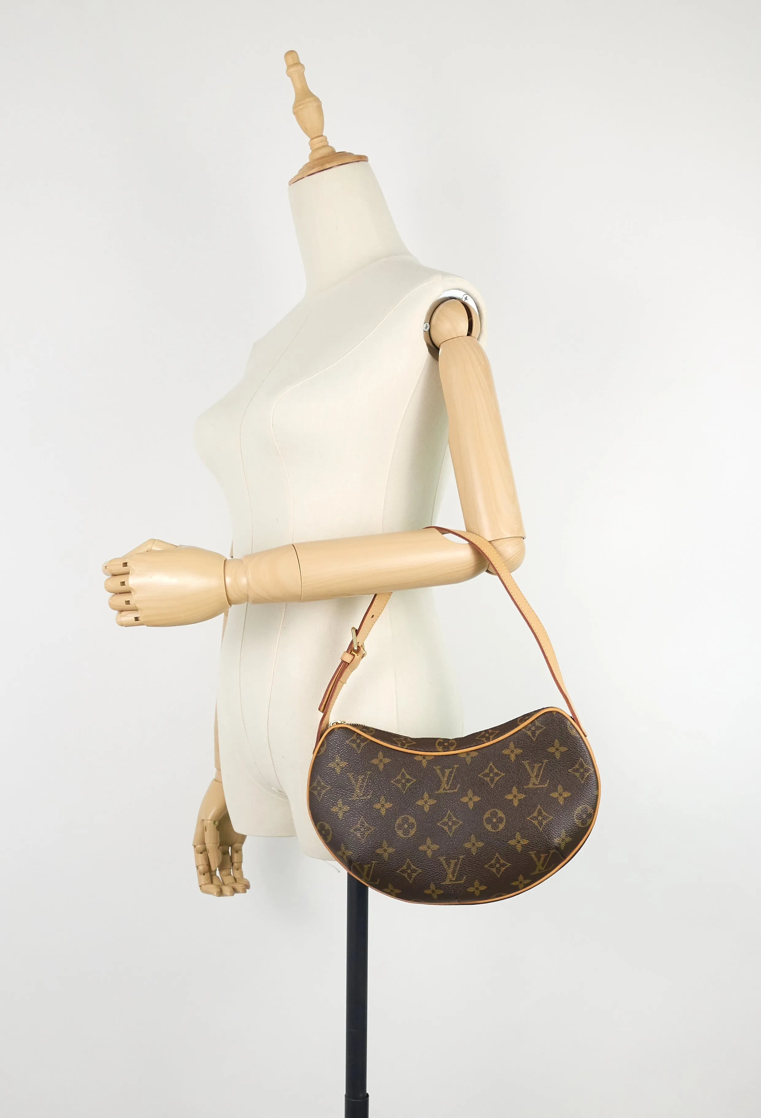 Croissant PM Monogram Canvas Bag